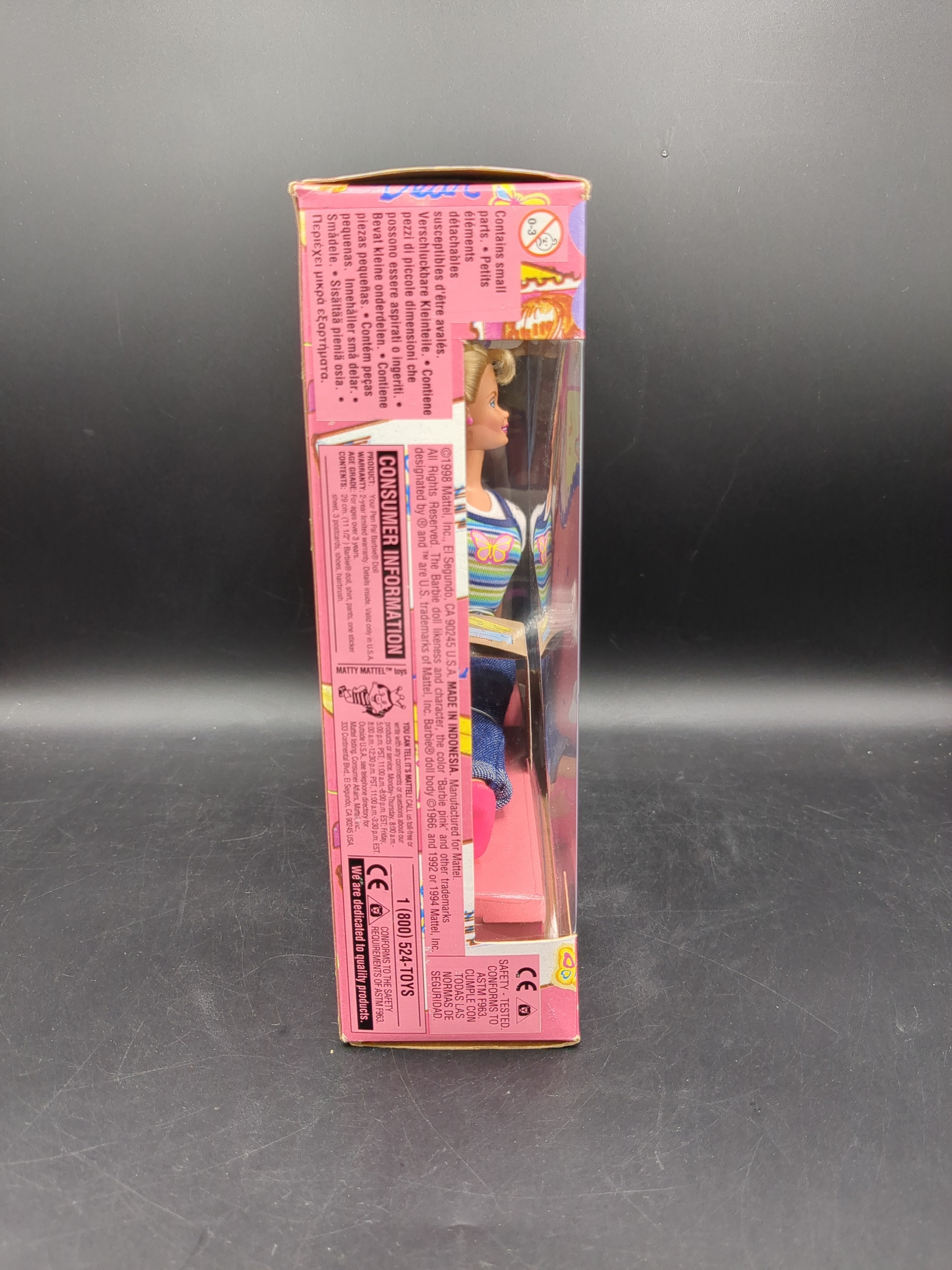 Mattel Barbie Your Pen Pal Includes 21 Stickers & 3 Postcards 1998 view 4