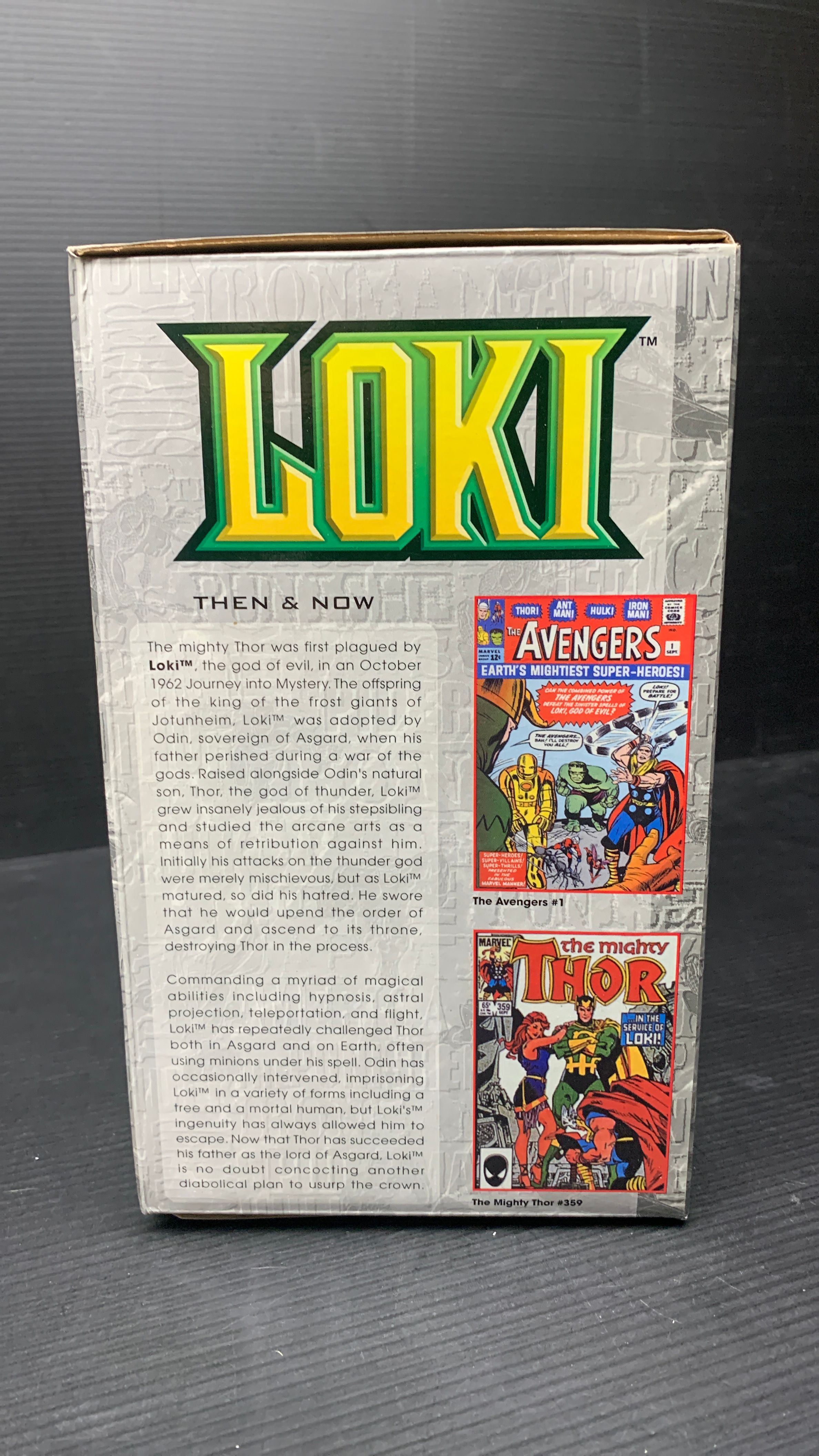 Bowen Designs Marvel Loki Mini-Bust (used) 2002 view 3