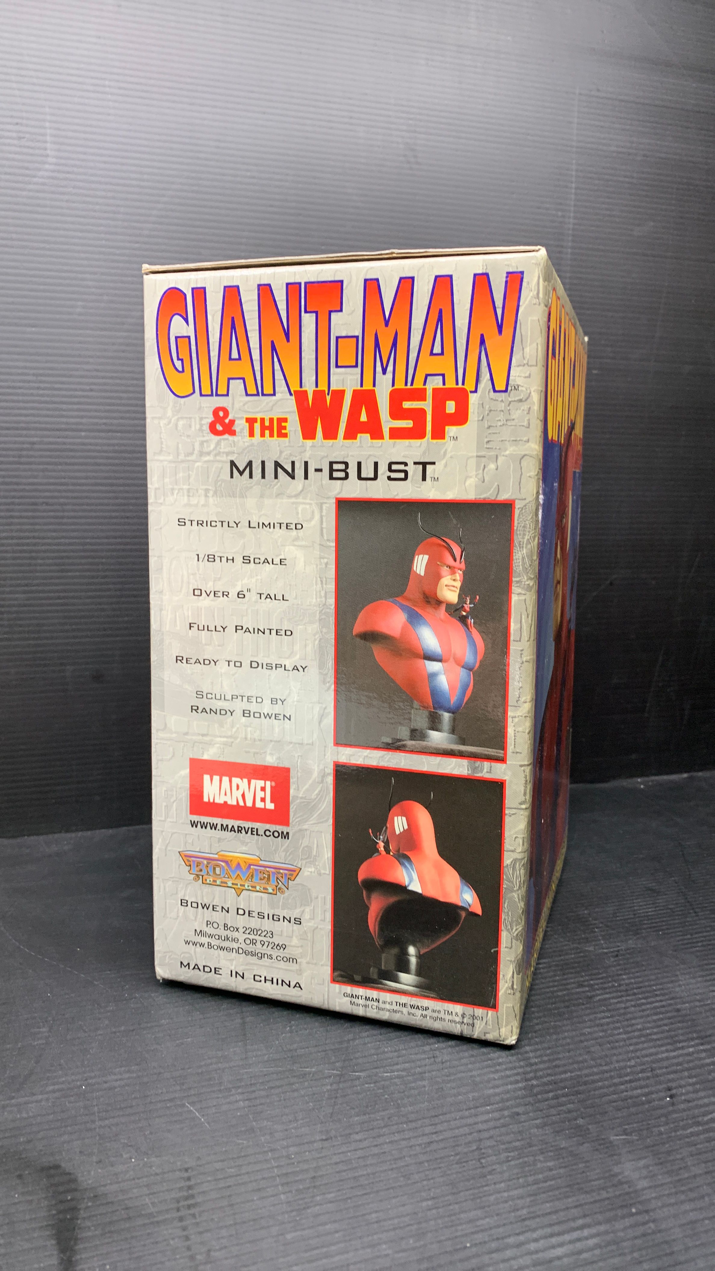 Bowen Design Marvel Giant-Man & the Wasp Mini Bust (used) 2001 view 4