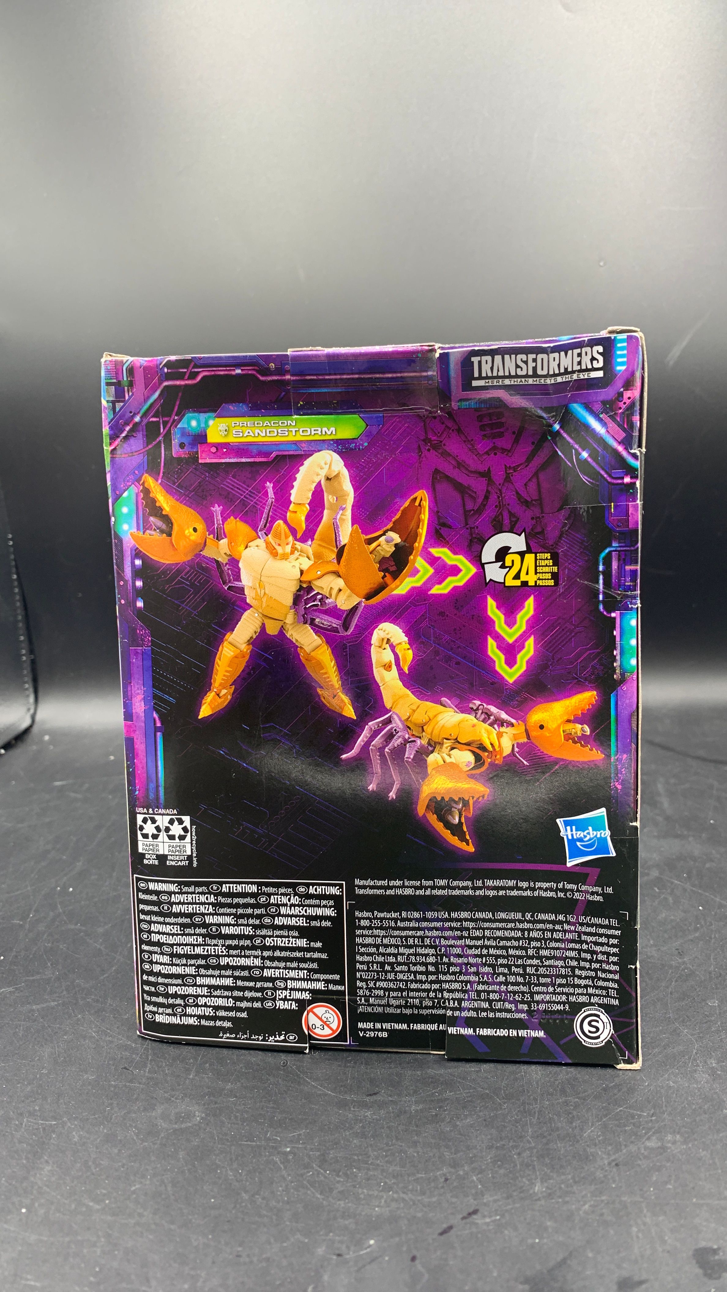 Hasbro Transformers Legacy Predacon Sandstorm Action Figure 2022 view 2