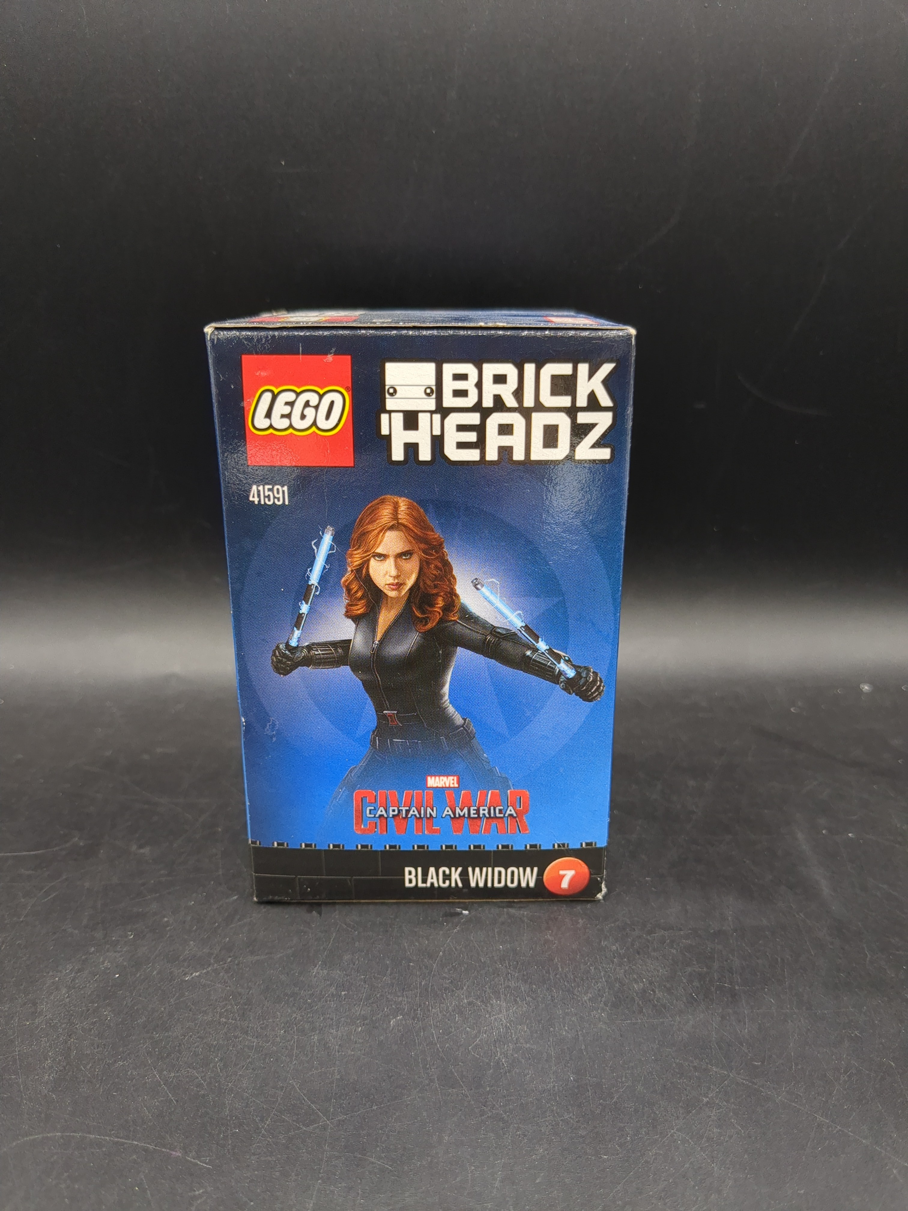 Lego 41591 Marvel Brick Headz Black Widow 2017 view 4