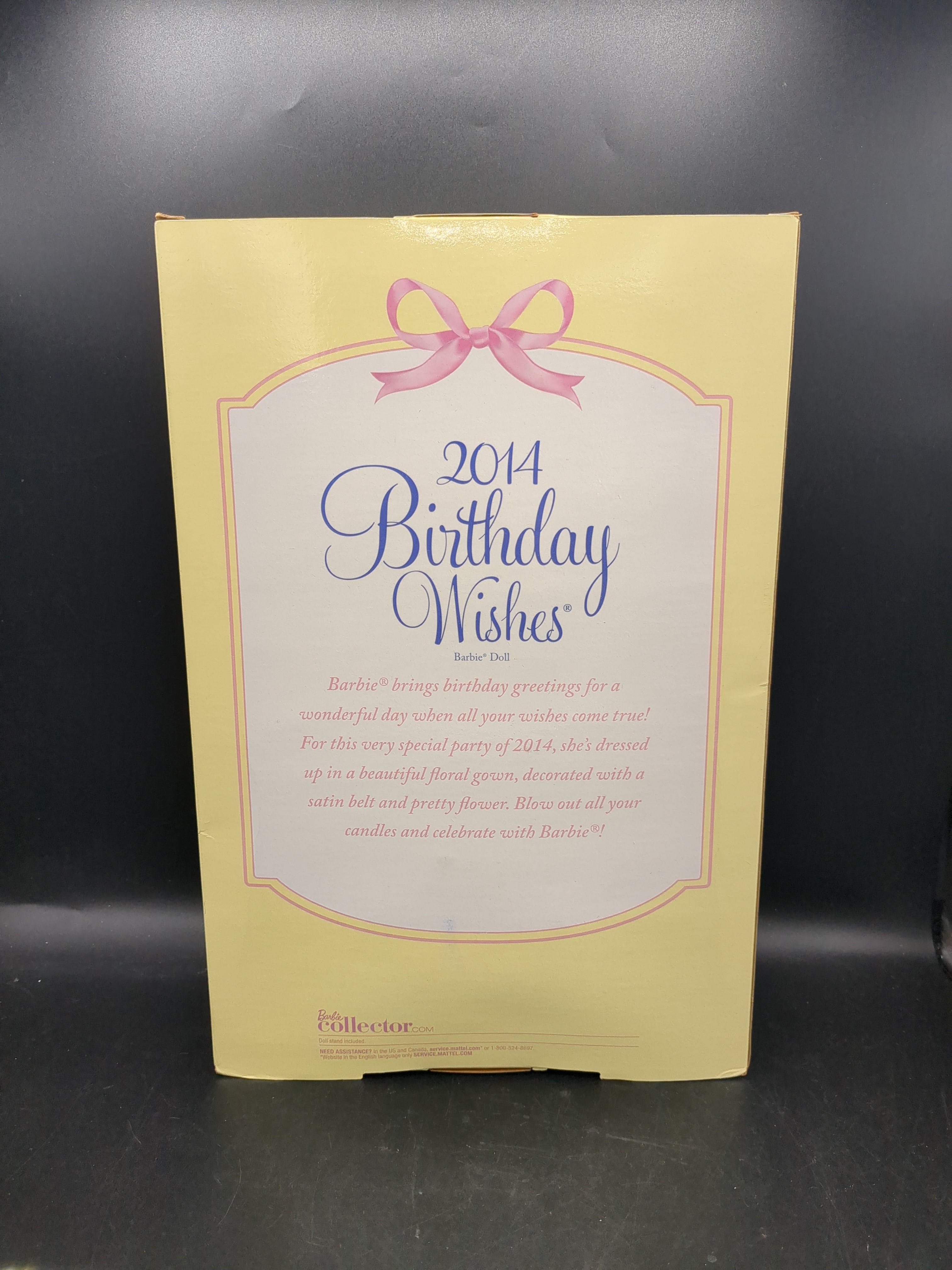 Mattel Birthday Wishes Barbie 2014 view 3
