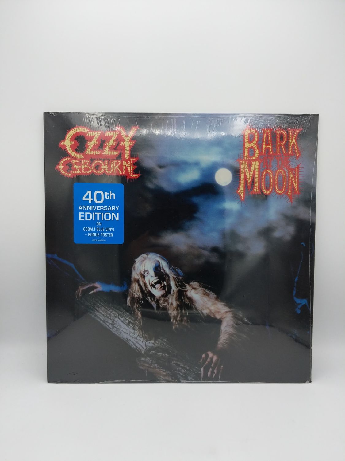 Vinyl Record | Ozzy Osbourne | Bark at the Moon 40Th Anniversary Edition Cobalt Blue Vinyl &amp; Bonus Poster
