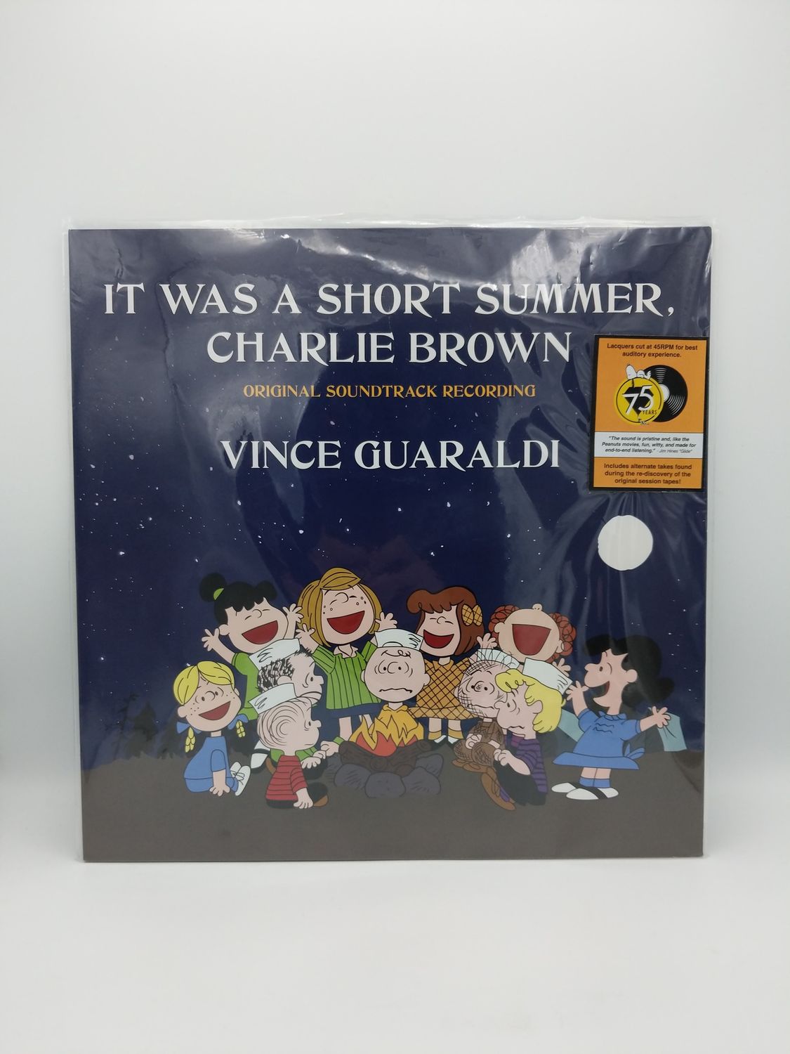 Vinyl Record Vince Guaraldi It Was A Short Summer, Charlie Brown Soundtrack