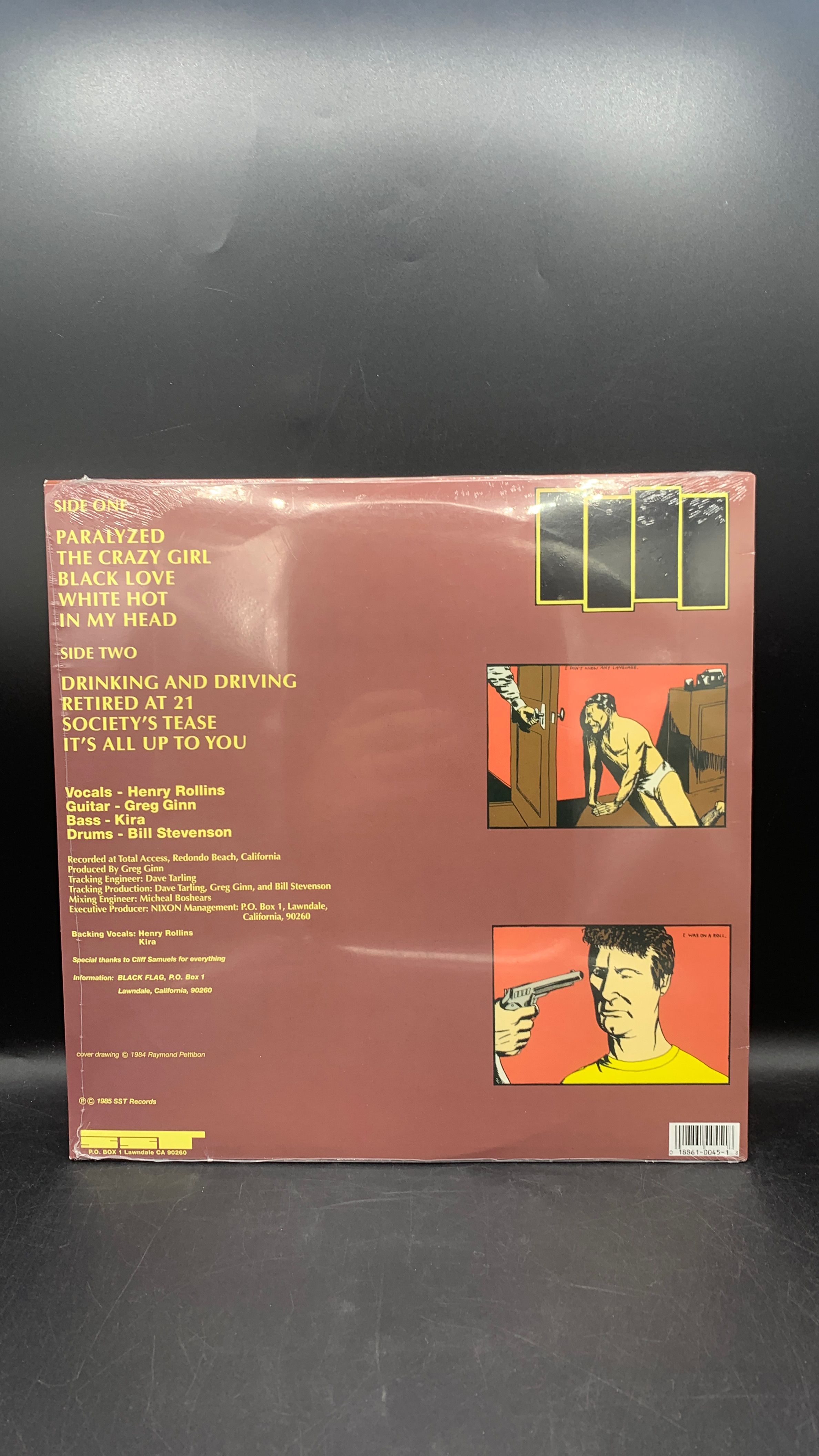 Vinyl Record Black Flag In My Head view 2
