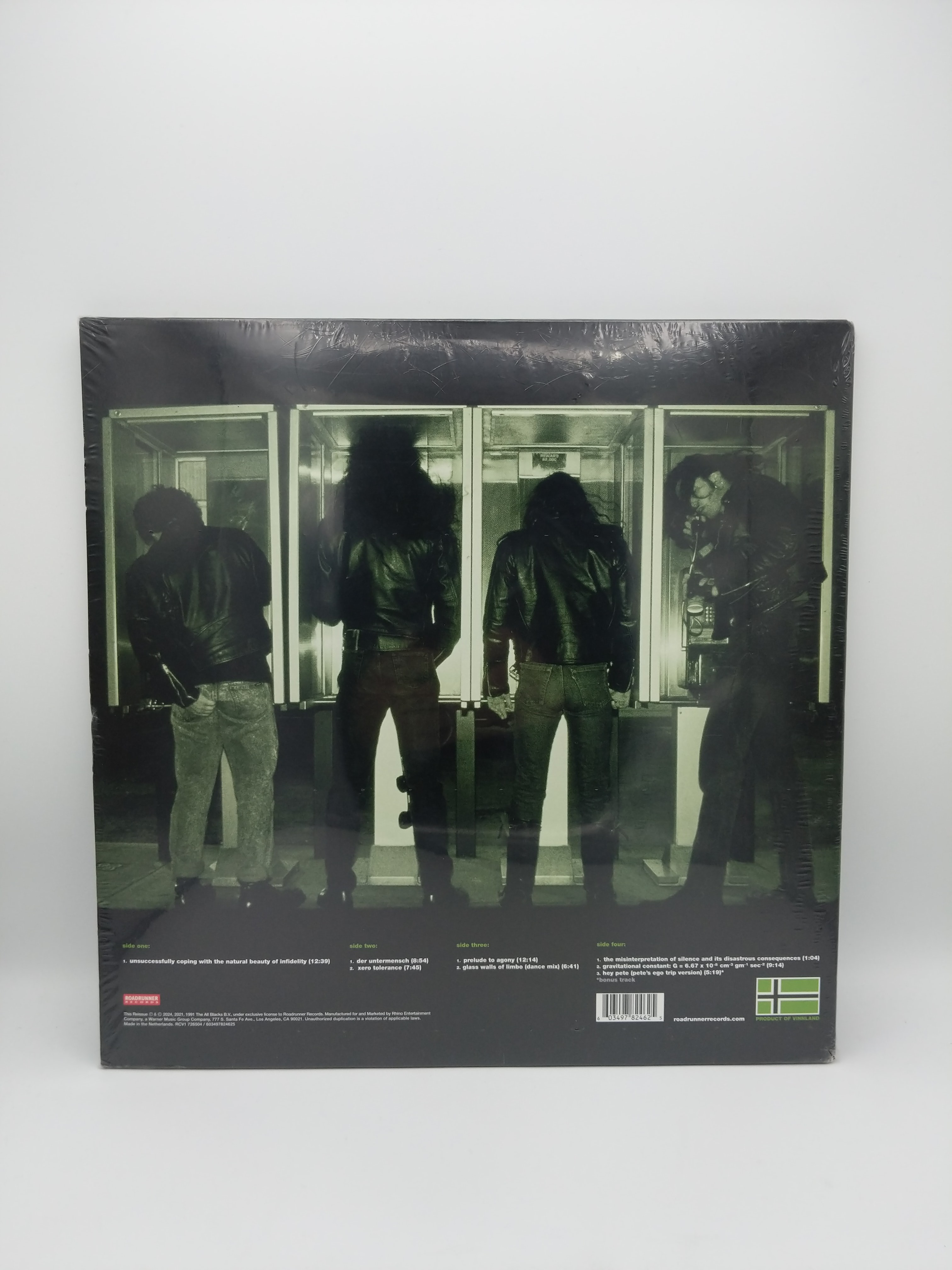 Vinyl Record | Type O Negative | Slow, Deep And Hard (Green/Black view 2