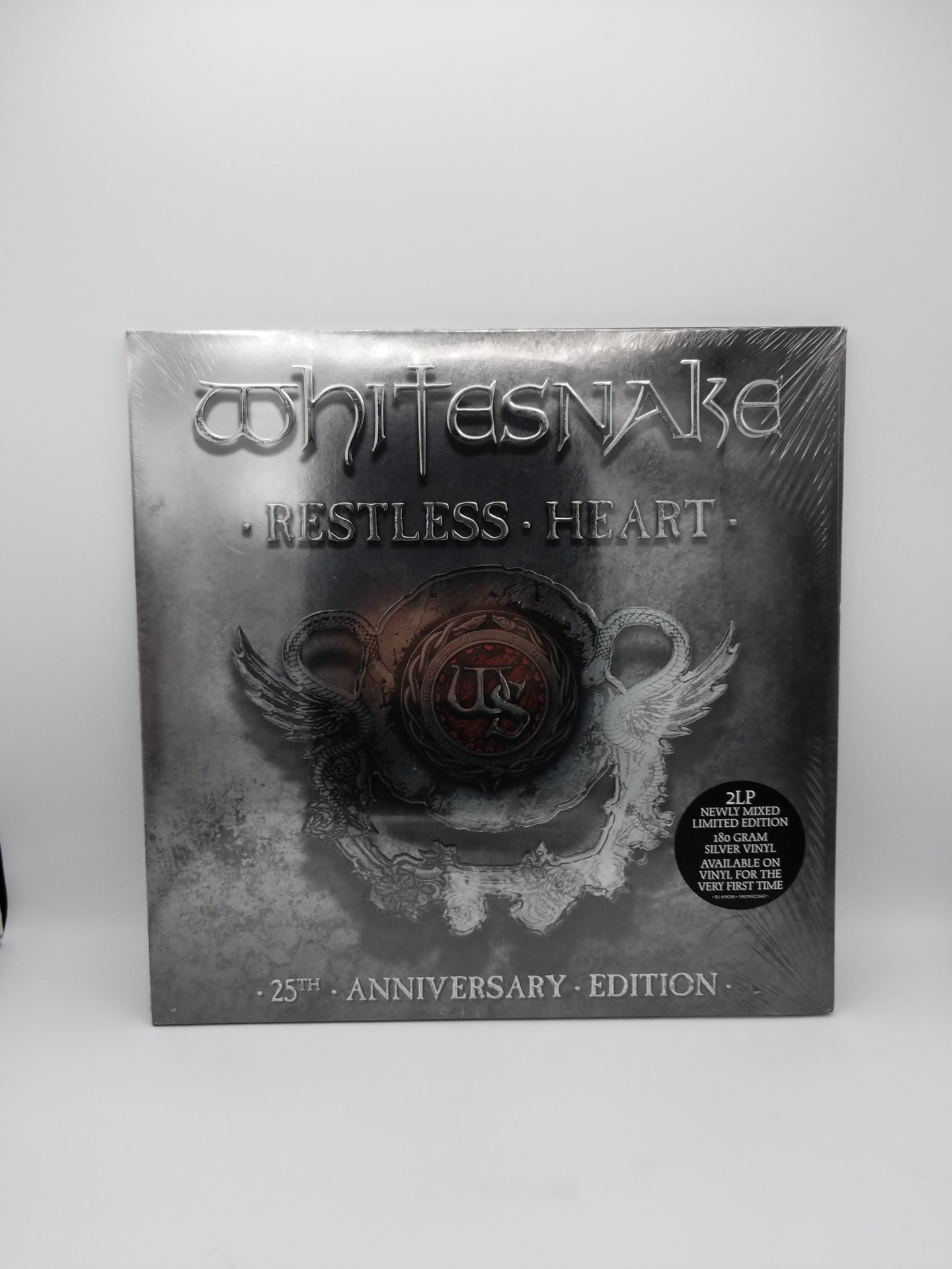 Vinyl Record Whitesnake Restless Heart Silver Vinyl