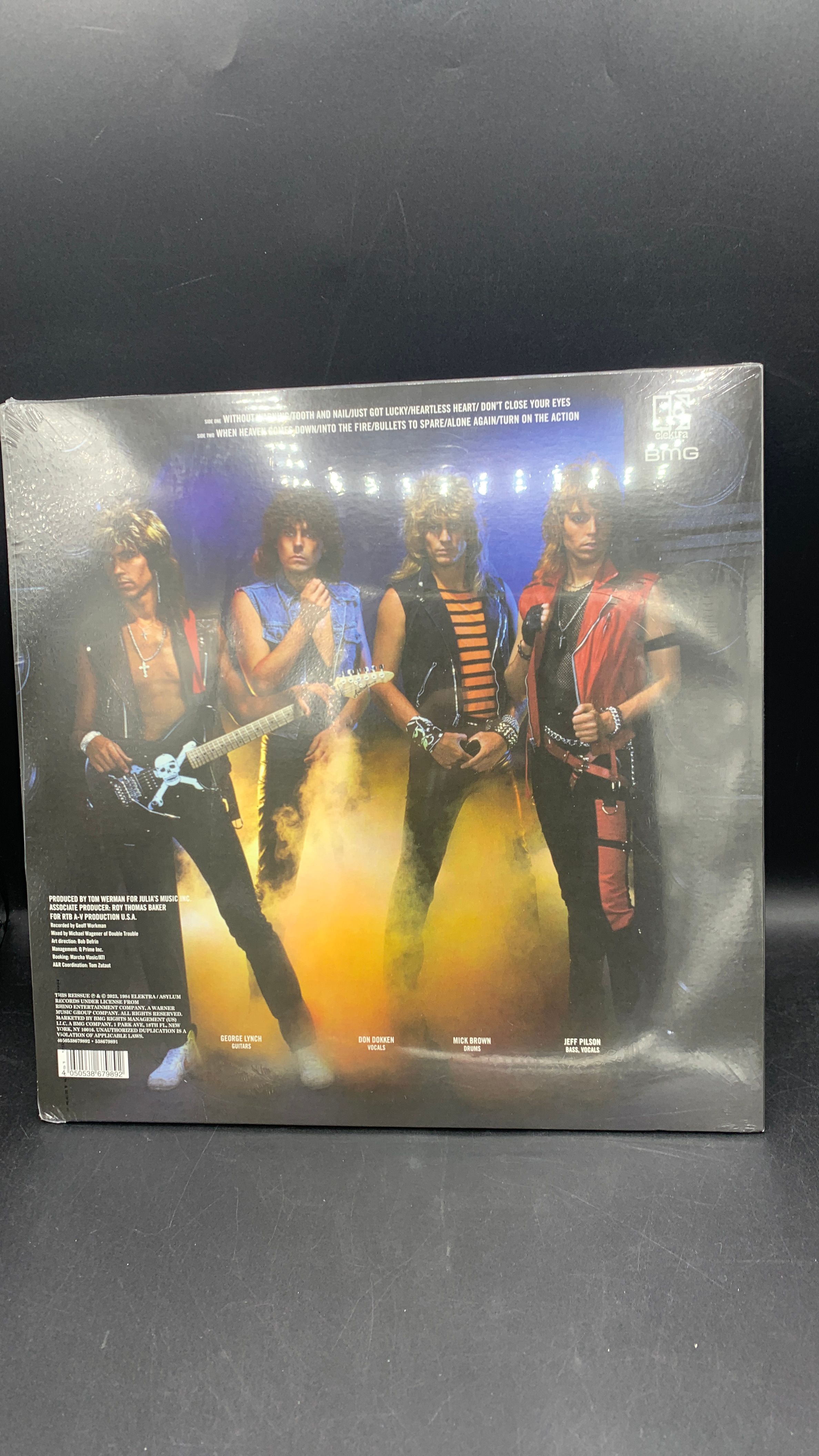 Vinyl Record Dokken Tooth And Nail (Blue Galaxy) view 2