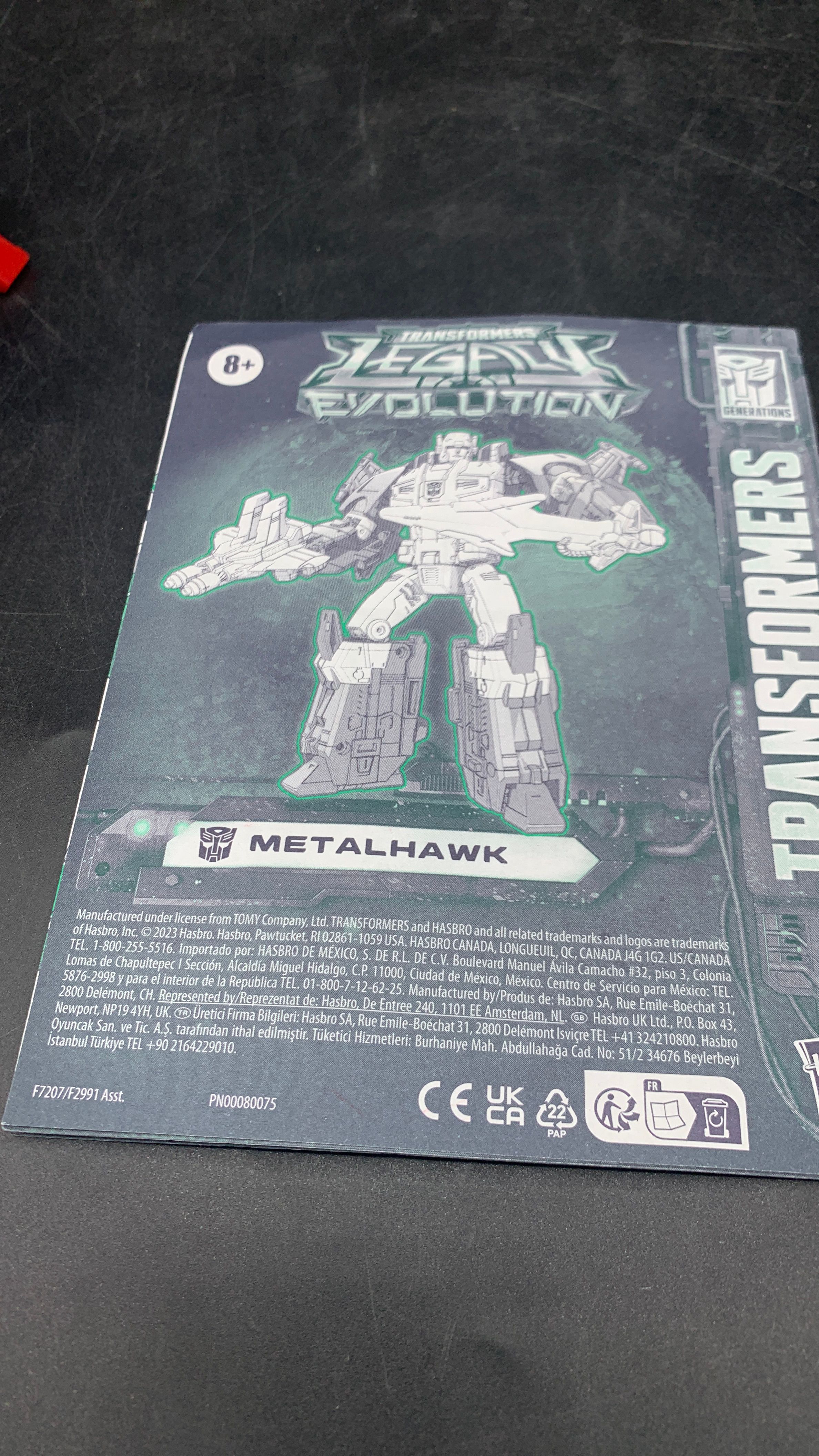 Hasbro Transformers Legacy Evolution Metalhawk Action Figure 2023 (used) view 4