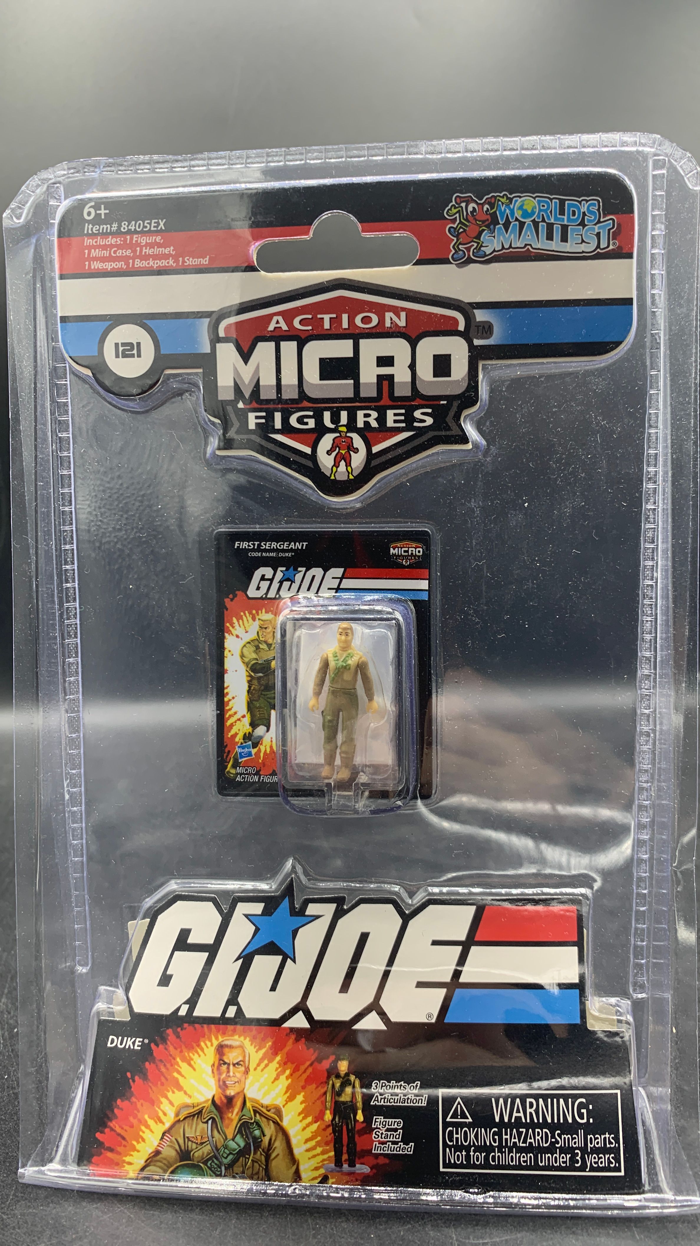 Super Impulse Worlds Smallest G.I.Joe Duke Micro Action Figure 2020 view 2