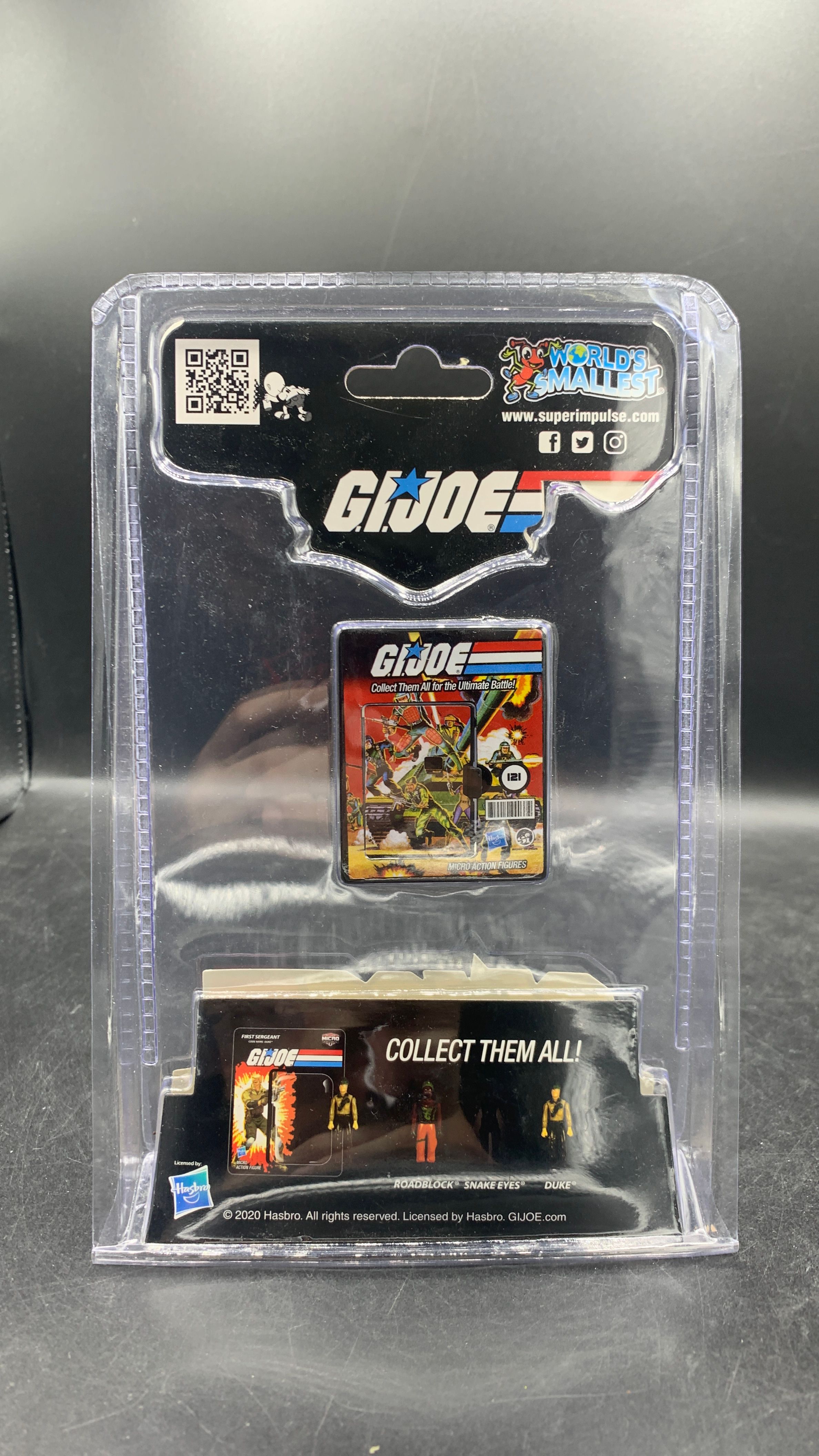 Super Impulse Worlds Smallest G.I.Joe Duke Micro Action Figure 2020 view 4