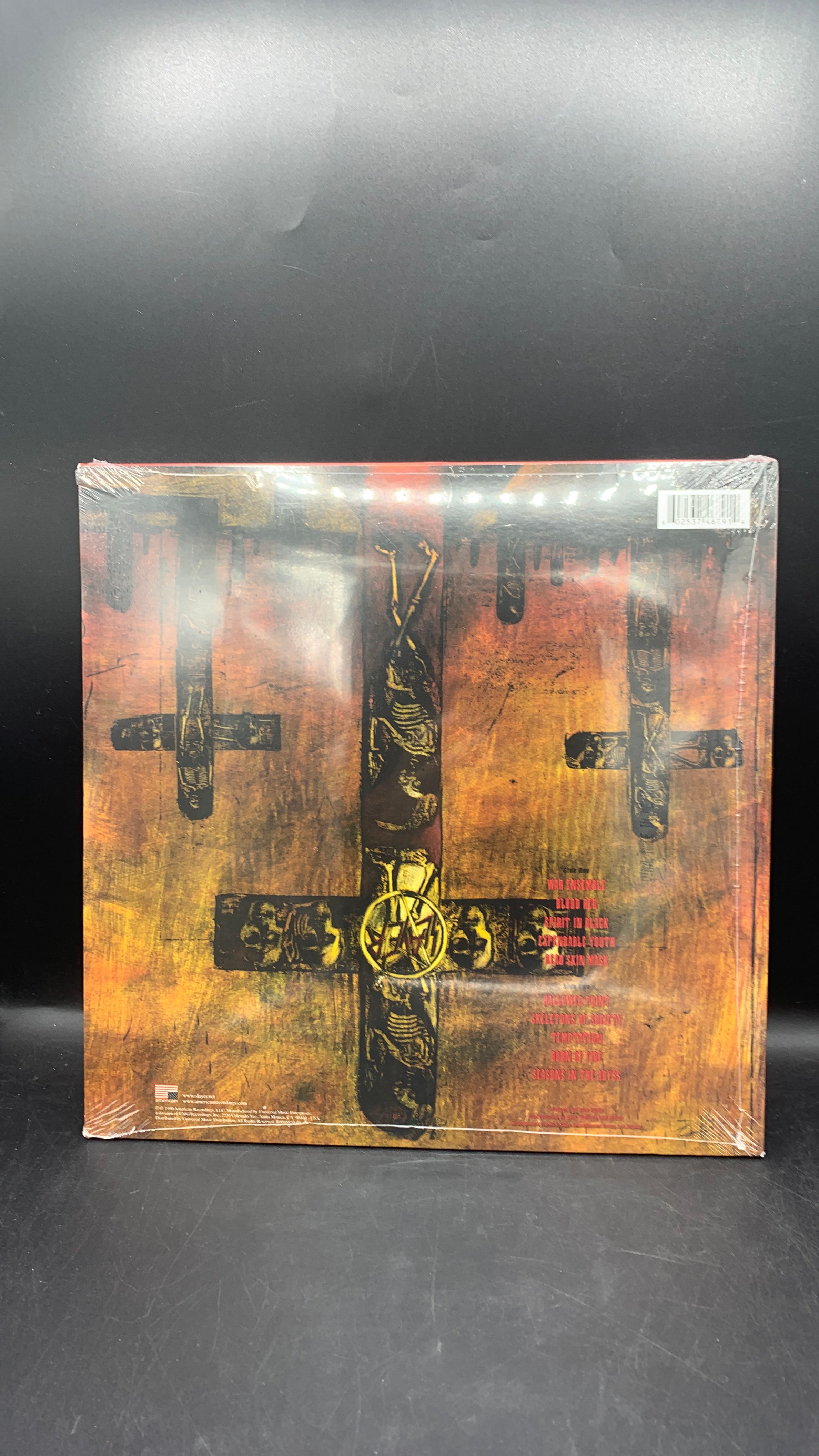 Vinyl Record Slayer Seasons In The Abyss (LP) view 2
