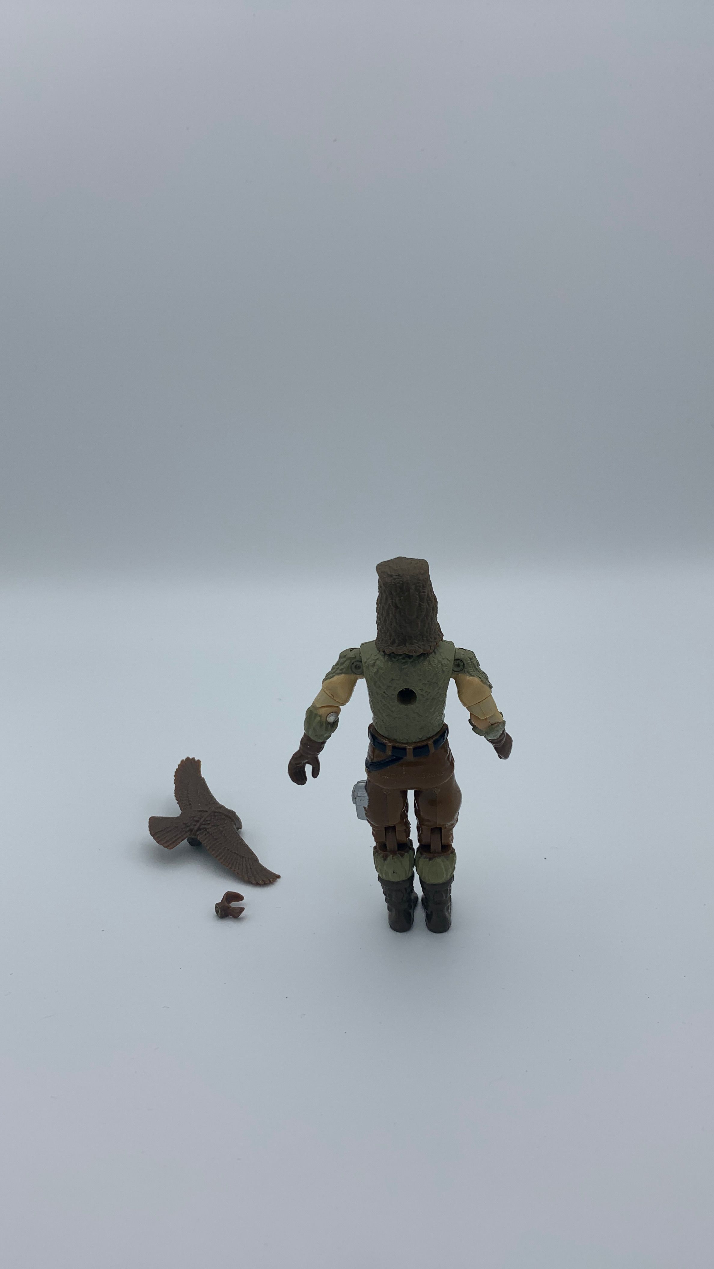 Hasbro G.I.Joe Raptor Vintage Action Figure 1989 (used) Incomplete view 2