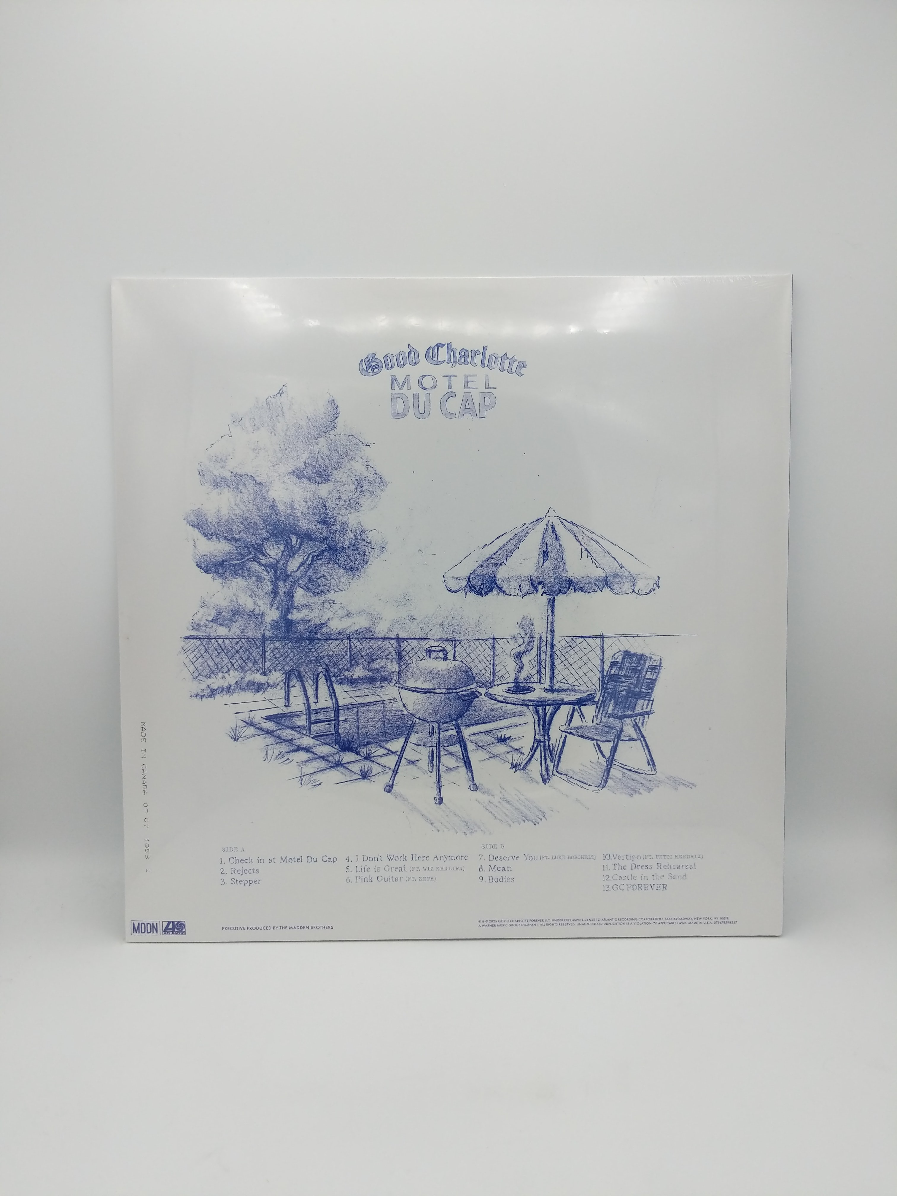 Vinyl Record | Good Charlotte | Motel Du Cap Dusk Blue Vinyl view 2