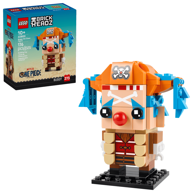 Lego 40800 Brickheadz One Piece Buggy the Clown Figure 2025
