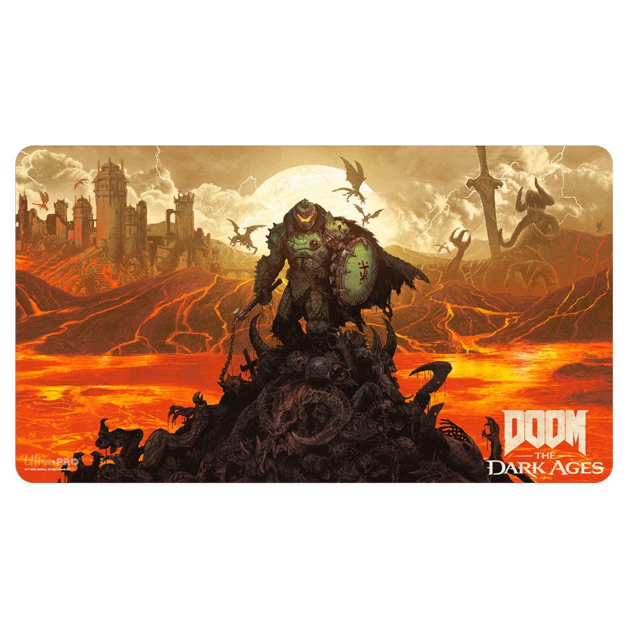 Ultra PRO DOOM Playmat The Dark Ages Wrath
