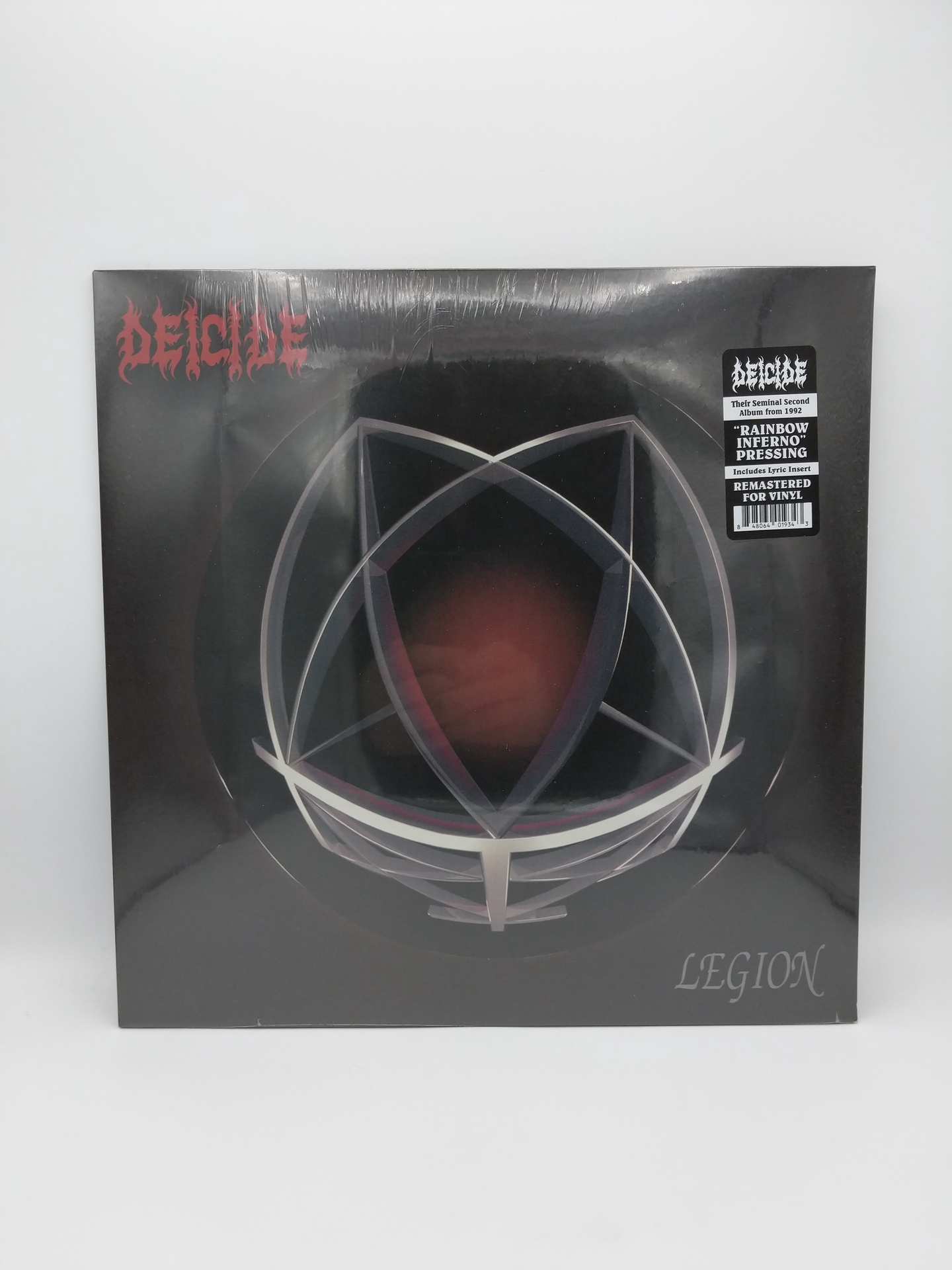 Vinyl Record Deicide Legion Rainbow Inferno Pressing