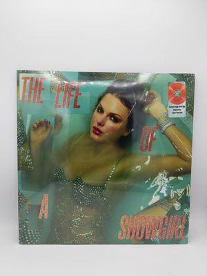 Vinyl Record | Taylor Swift | The Life Of A Showgirl Orange Glitter Vinyl