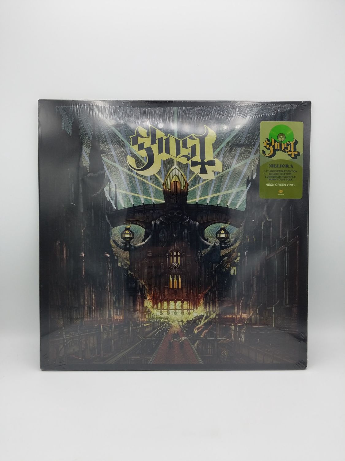 Vinyl Record | Ghost Meliora | Deluxe Neon Green Vinyl