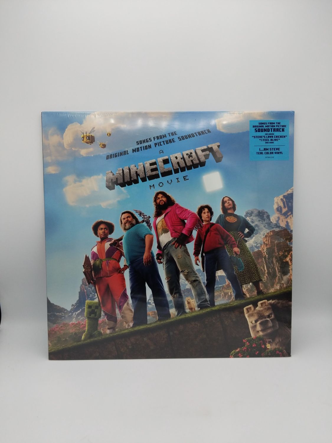 Vinyl Record | A Minecraft Movie | (Songs from the Original Motion Picture Soundtrack) Teal Color Vinyl