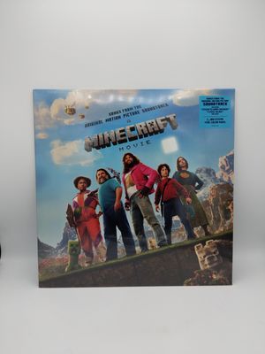 Vinyl Record | A Minecraft Movie | (Songs from the Original Motion Picture Soundtrack) Teal Color Vinyl