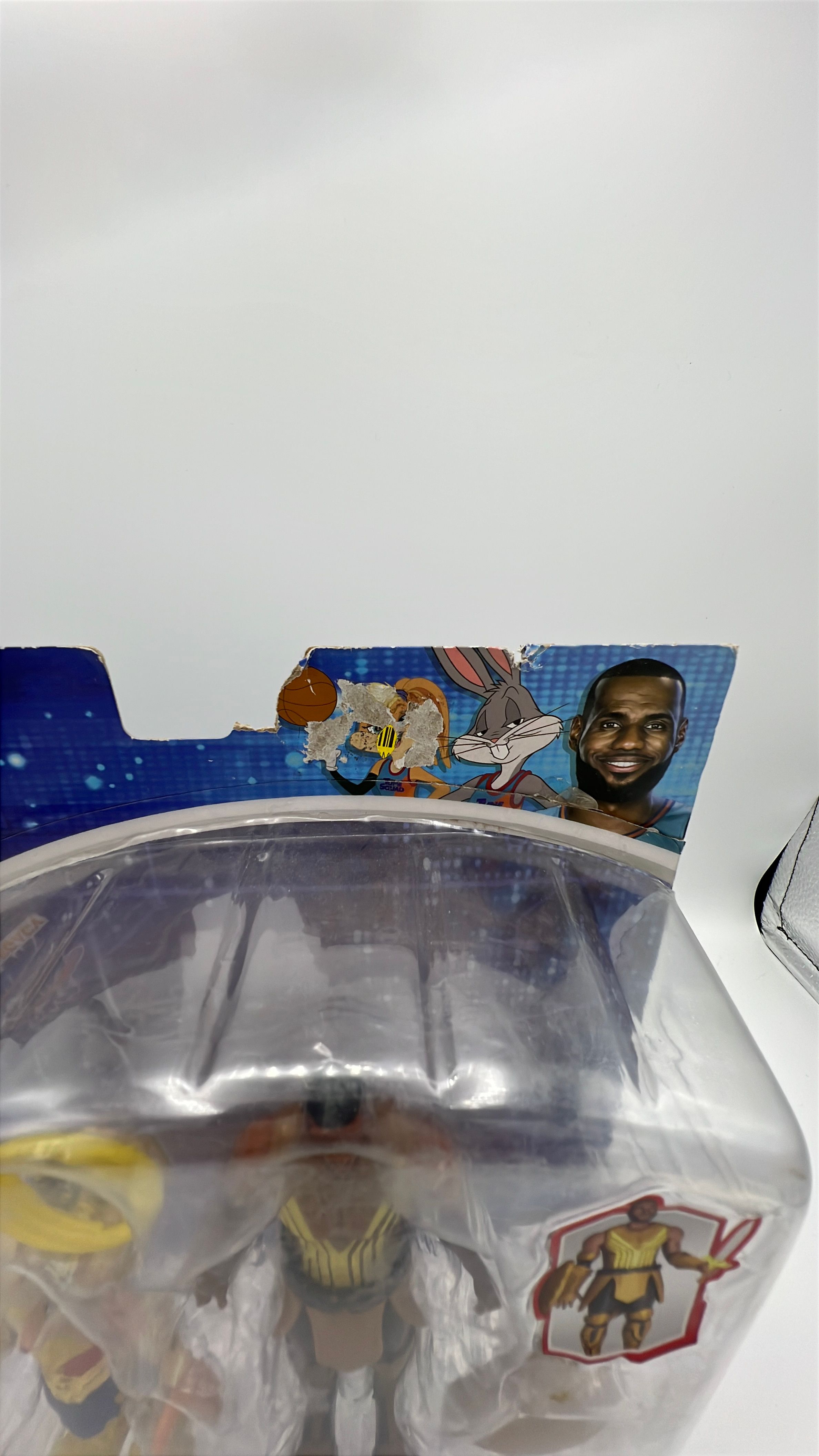 Moose Space Jam On Screen Team Up LeBron James and Lola Bunny Figures view 2