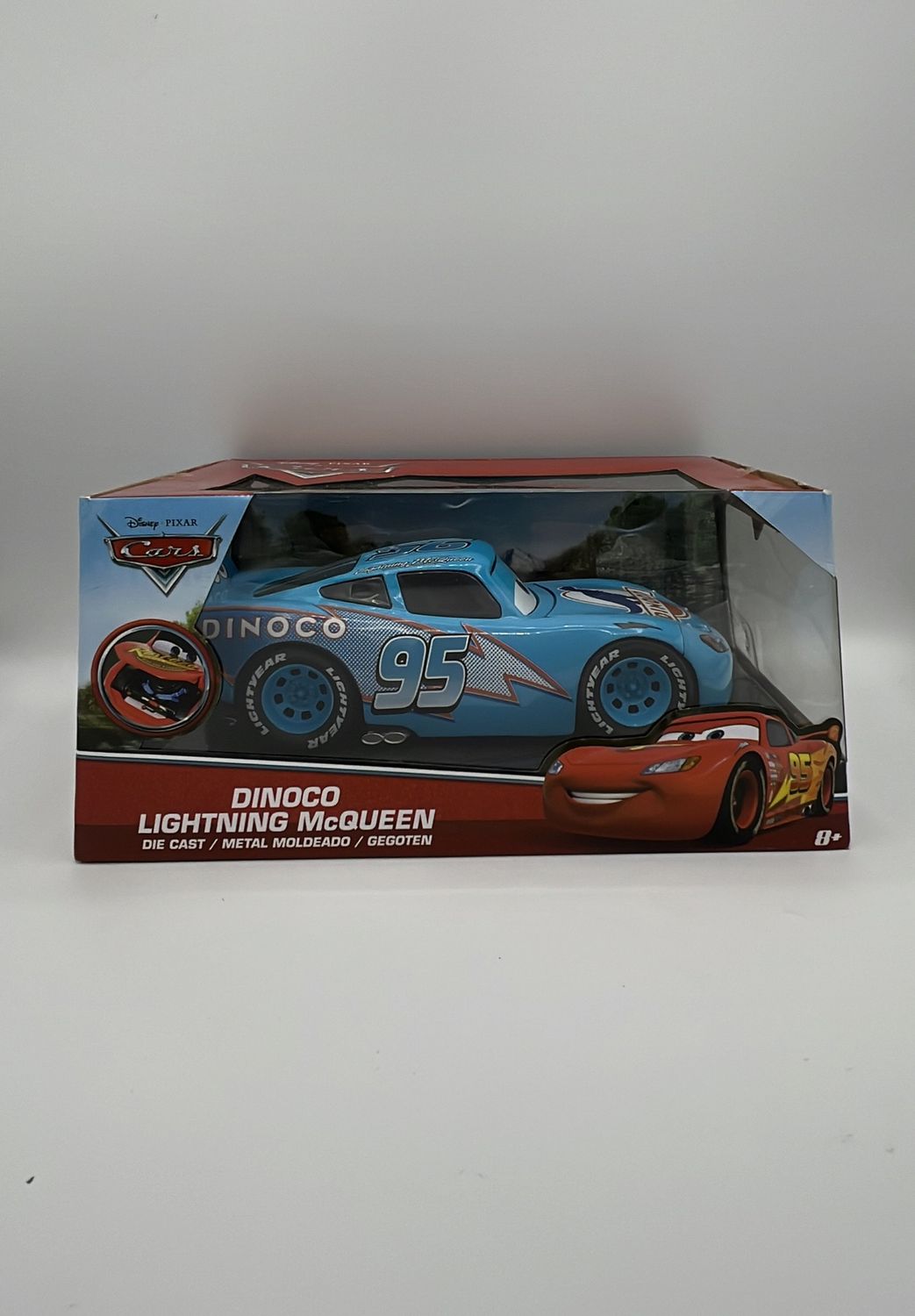 Jada Disney Pixar Cars Dinoco Lightning McQueen Die Cast 1:24 2017
