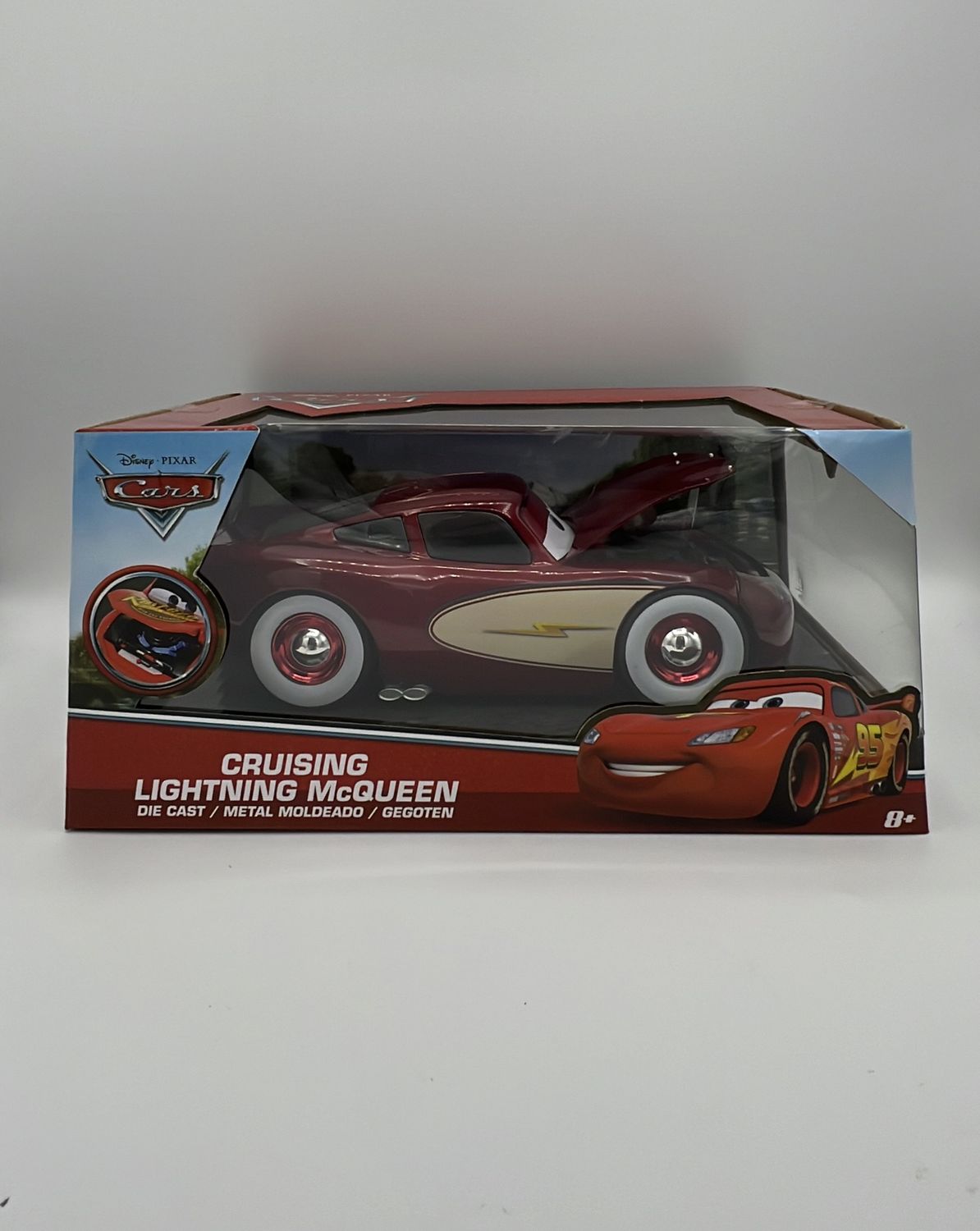 Jada Disney Pixar Cars Cruising Lightning McQueen Die Cast 1:24 2017