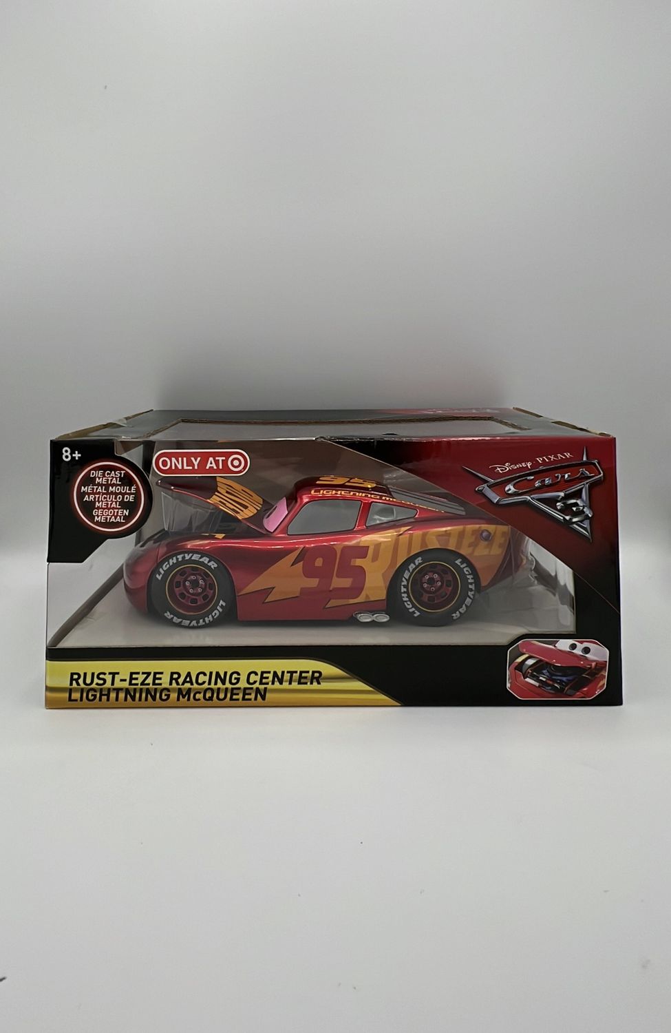 Jada Cars Rust-Eze Racing Center Lighting McQueen Die Cast 1:24 Target 2017