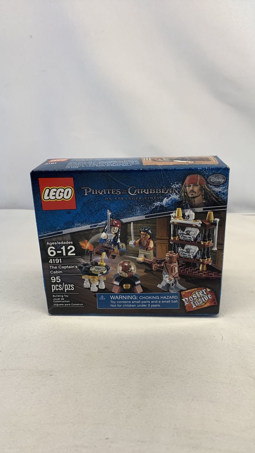 Lego 4191 Pirates of the Caribbean Captains Cabin 2011