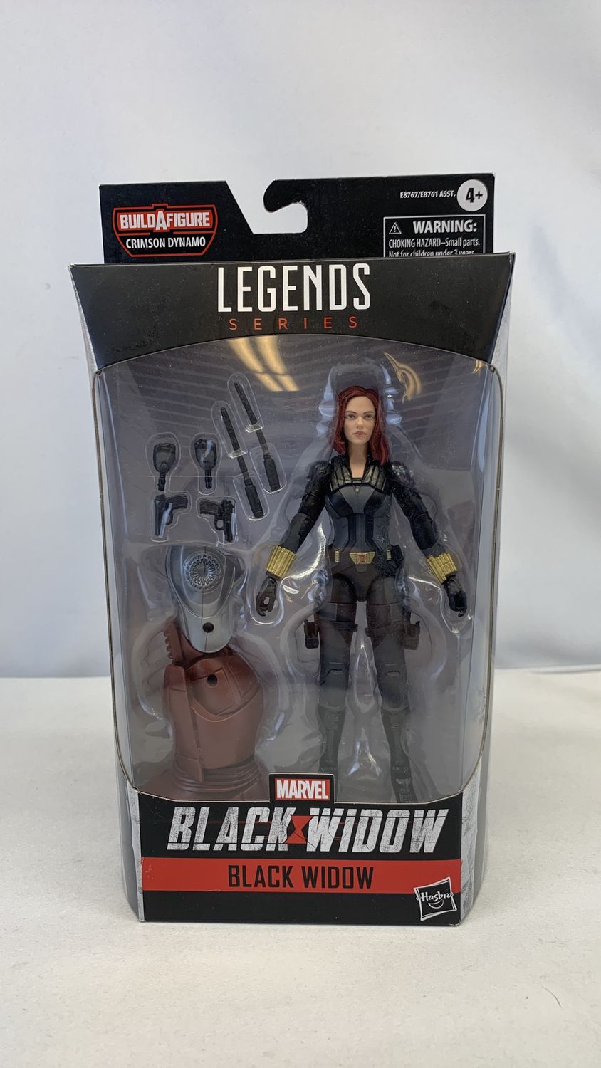 Hasbro Marvel Legends Crimson Dynamo BAF Black Widow Figure 2019