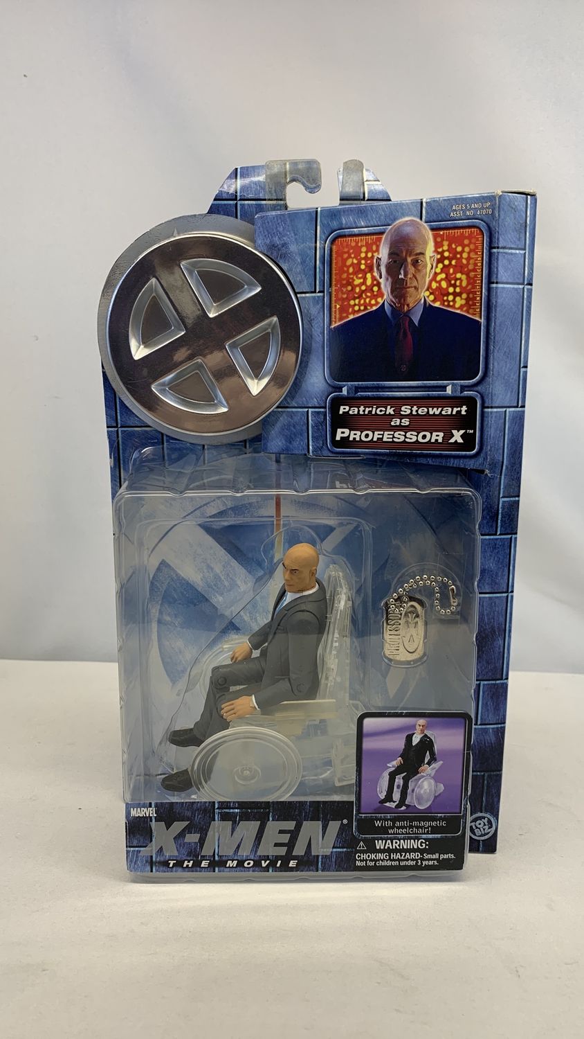Toybiz X-Men The Movie Patric Stewart as Professor X Figure 2000