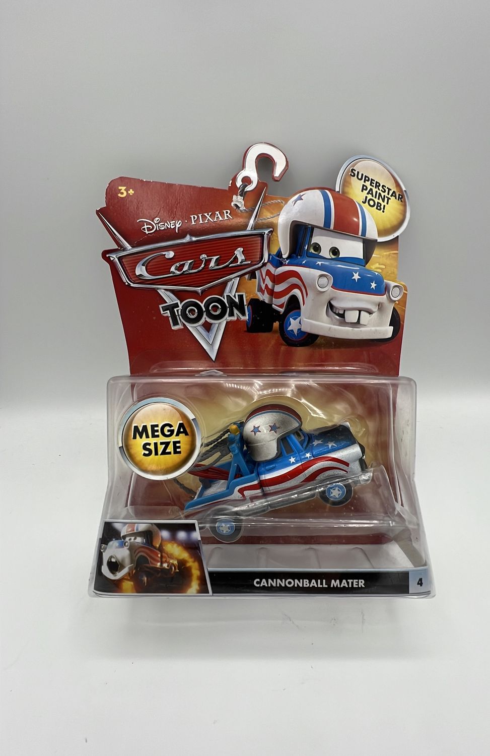 Mattel Disney Pixar Cars Toon Cannonball Mater #4