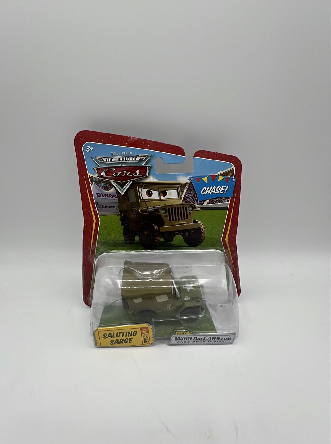 Mattel Disney Pixar The World of Cars Saluting Sarge #100 Chase