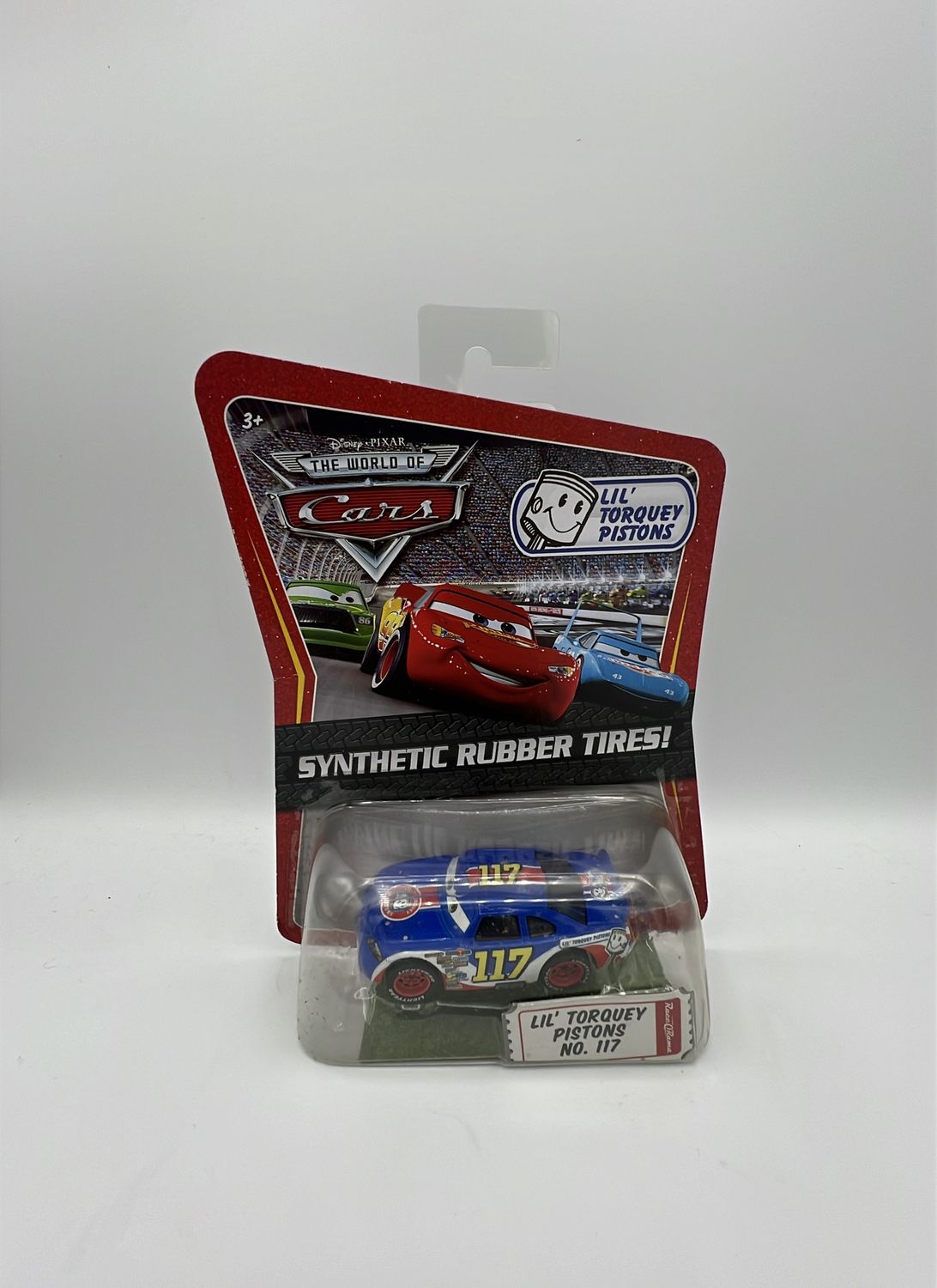 Mattel Disney Pixar The World of Cars Lil’ Torquey Pistons No. 117