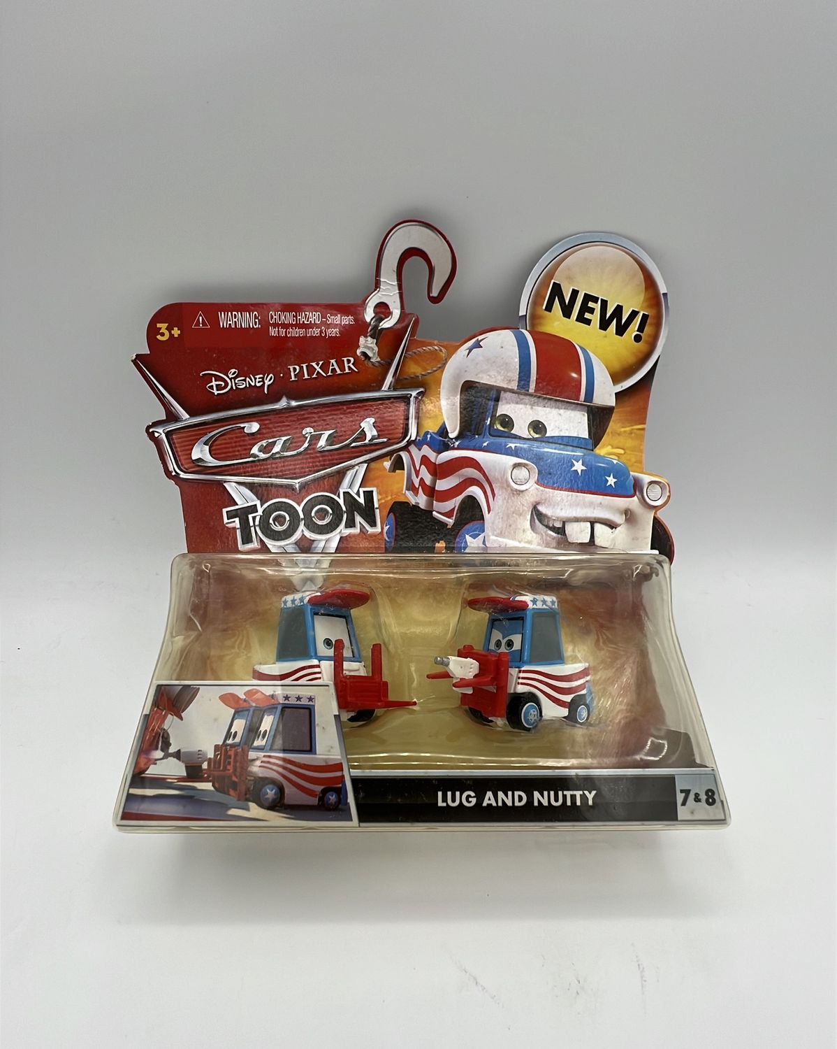 Mattel Disney Pixar Cars Toon Lug and Nutty #7 &amp; 8
