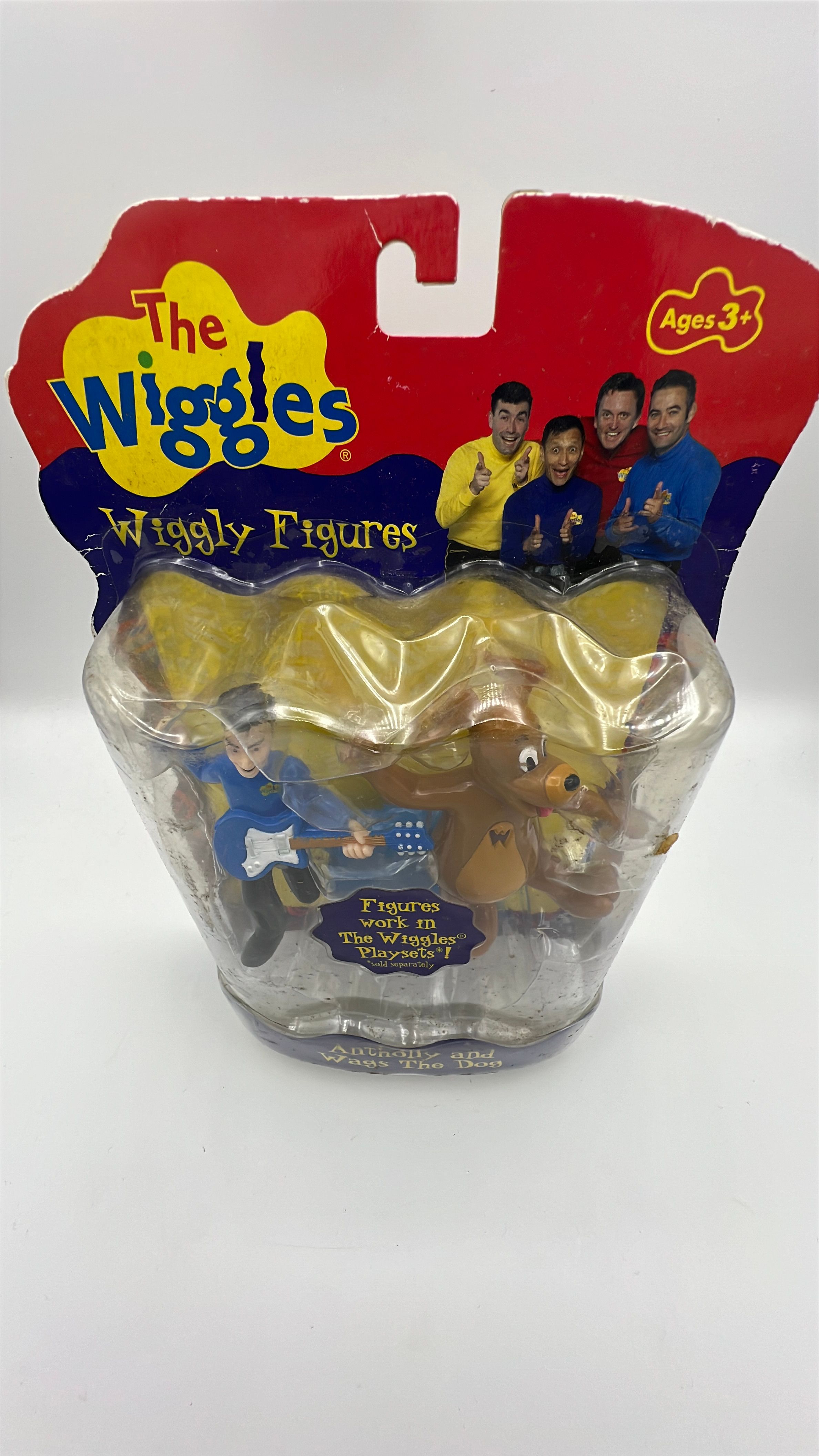 Spin Master The Wiggles Anthony and Wags the Dog Figures 2003 view 2