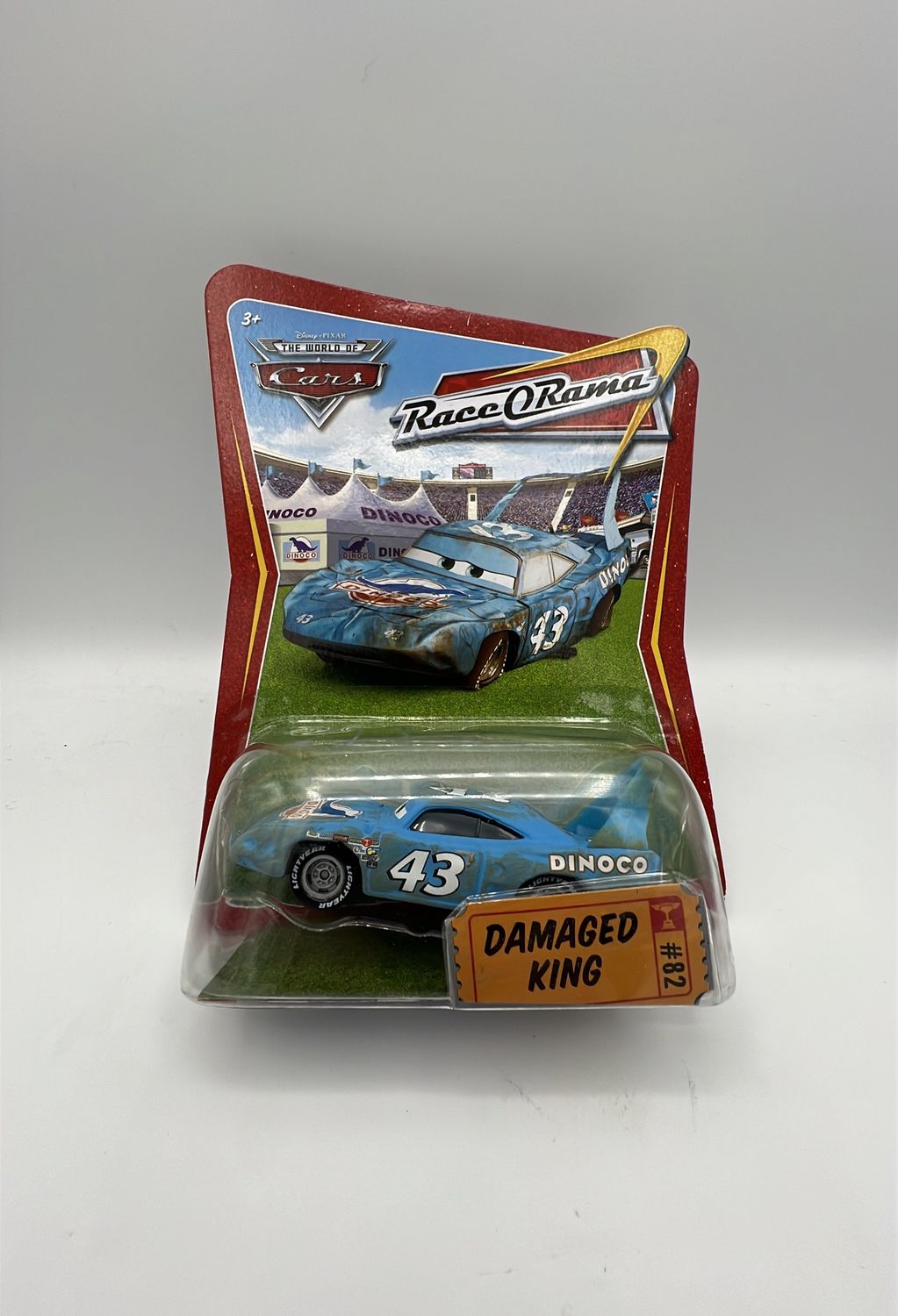 Mattel Disney Pixar The World of Cars Damaged King #82