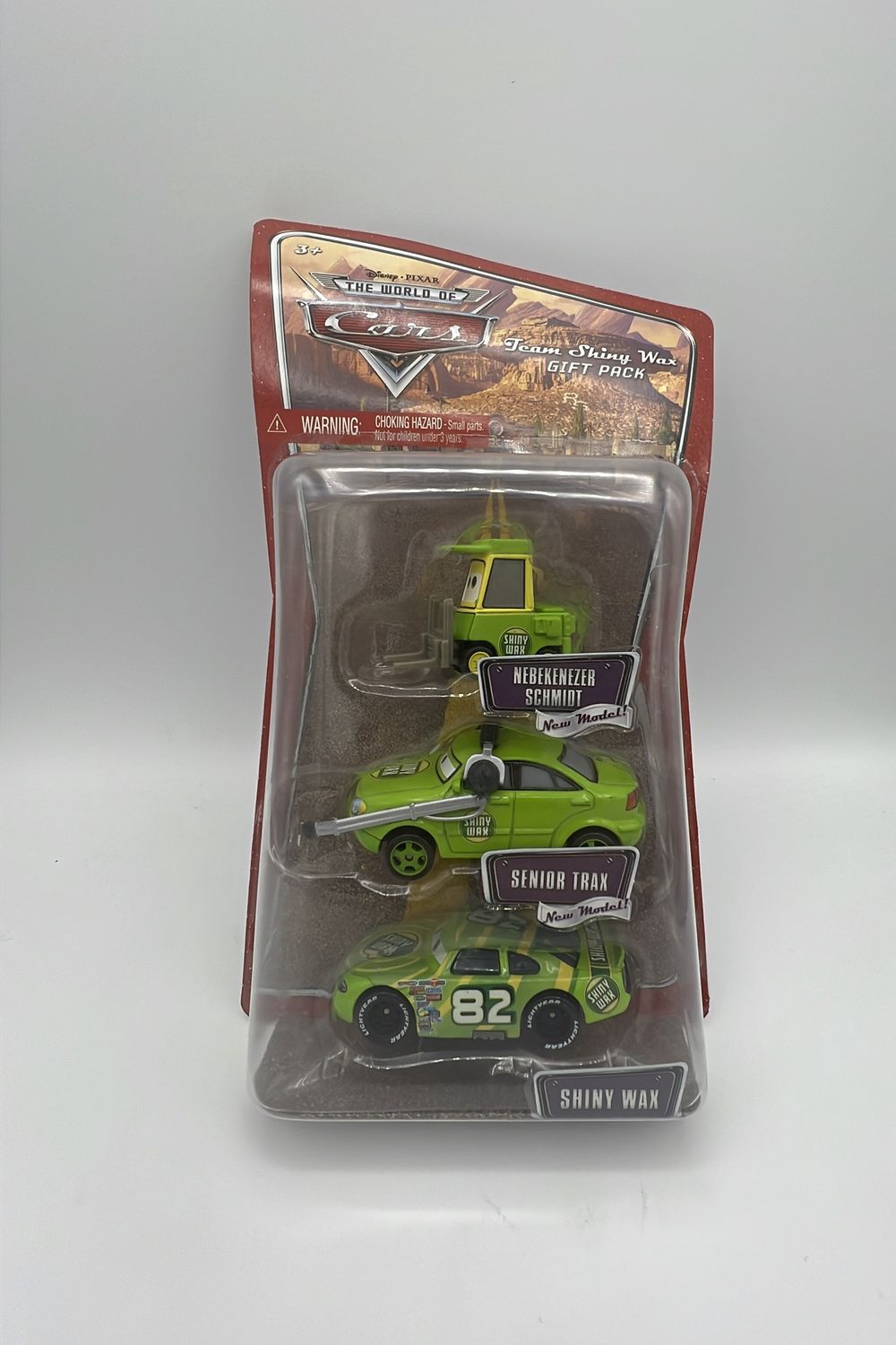 Mattel Disney Pixar The World of Cars Team Shiny Wax 3 Pack