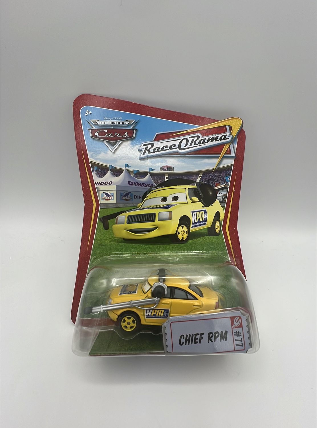 Mattel Disney Pixar The World of Cars Chief RPM #77