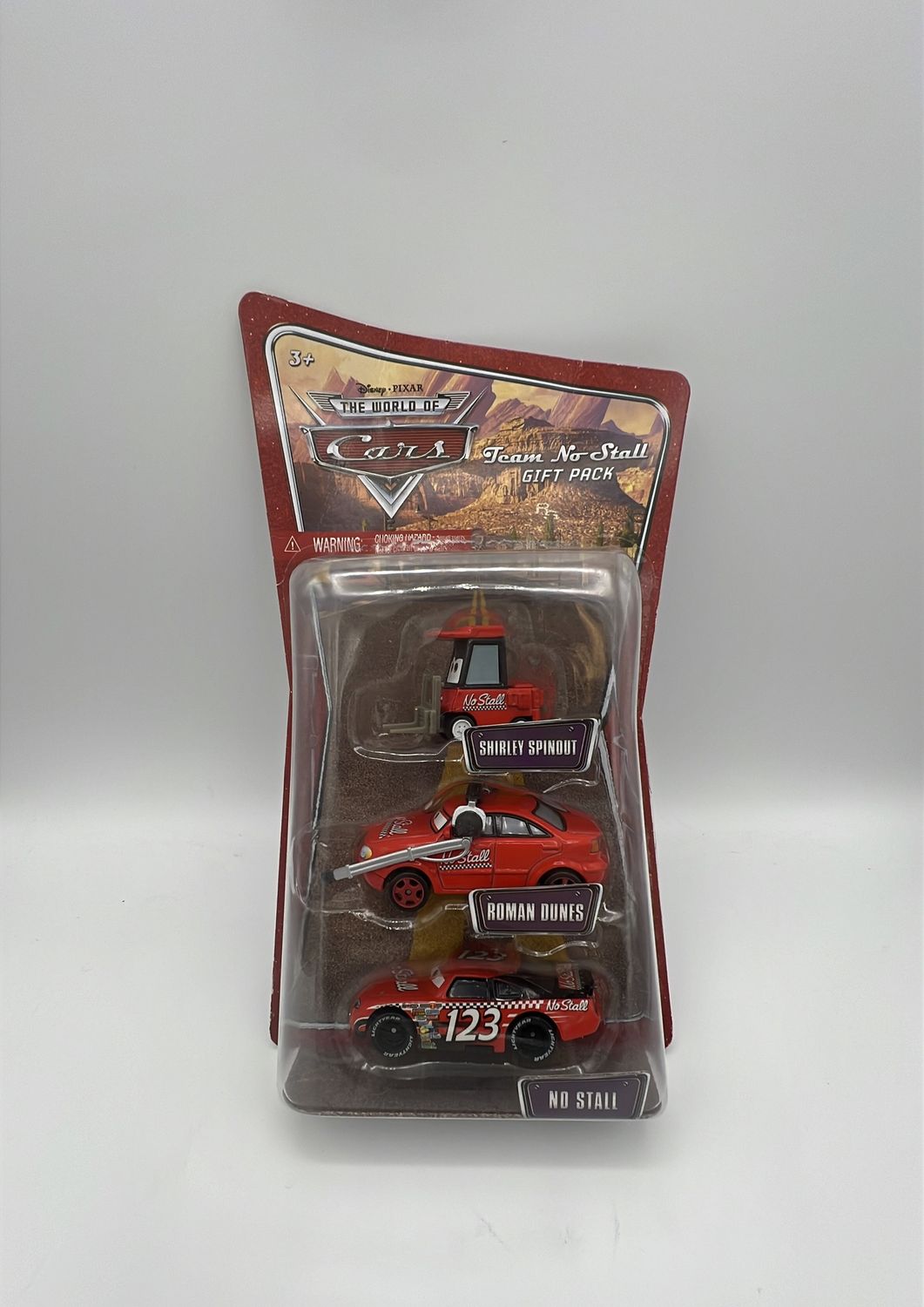 Mattel Disney Pixar The World of Cars Team No Stall 3 Pack