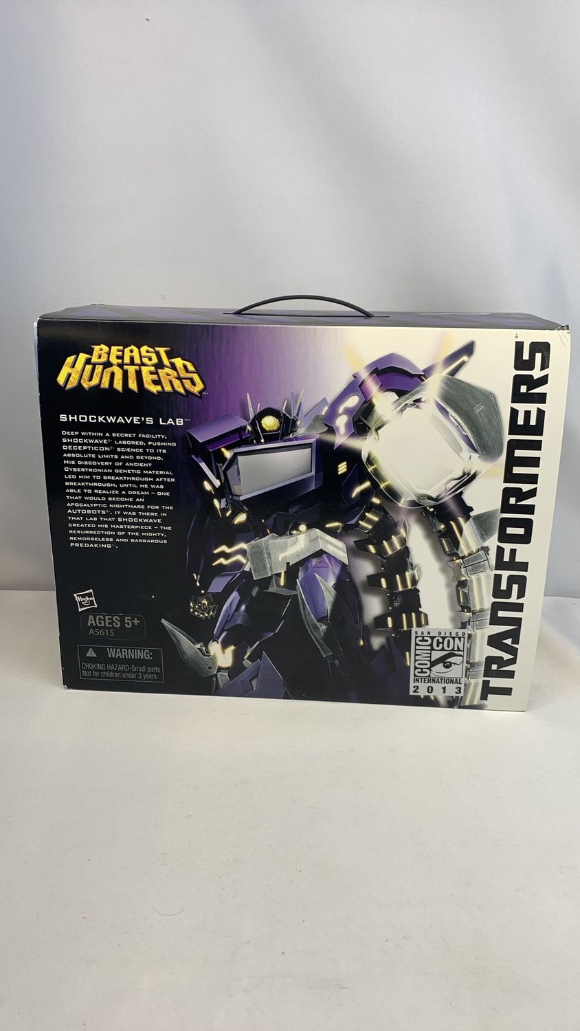 Hasbro Transformers Prime Shockwave’s Lab Figures SDCC 2013