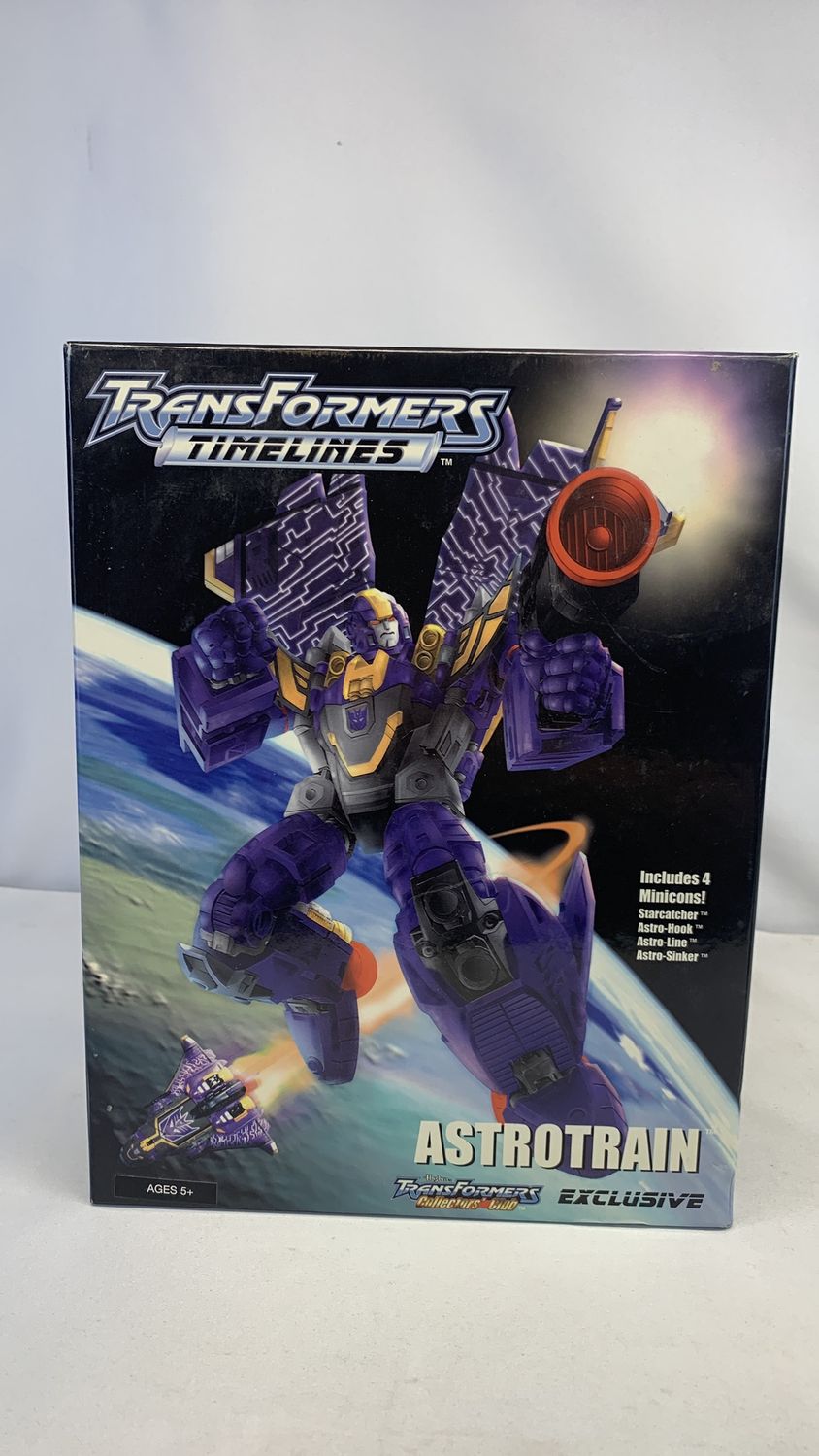 Hasbro Transformers Collectors Club Astrotrain Figure set 2006