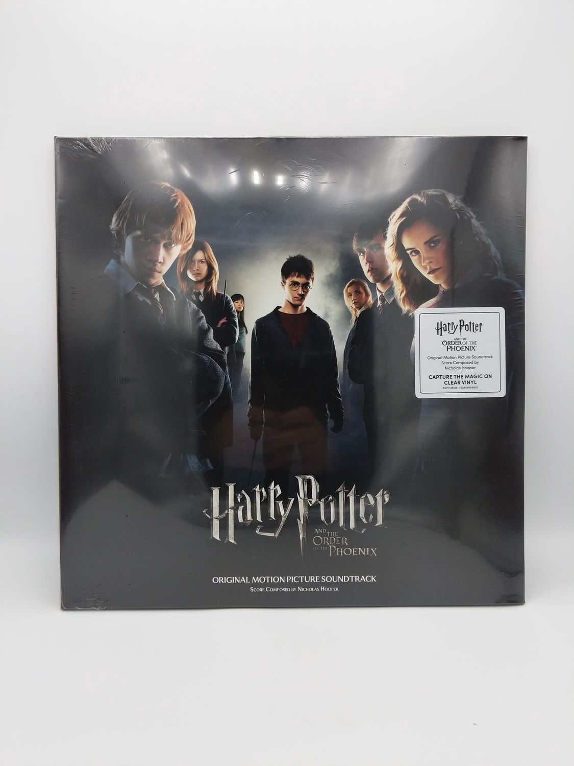 Vinyl Record Nicholas Hooper Harry Potter and the Order of the Phoenix Clear Vinyl