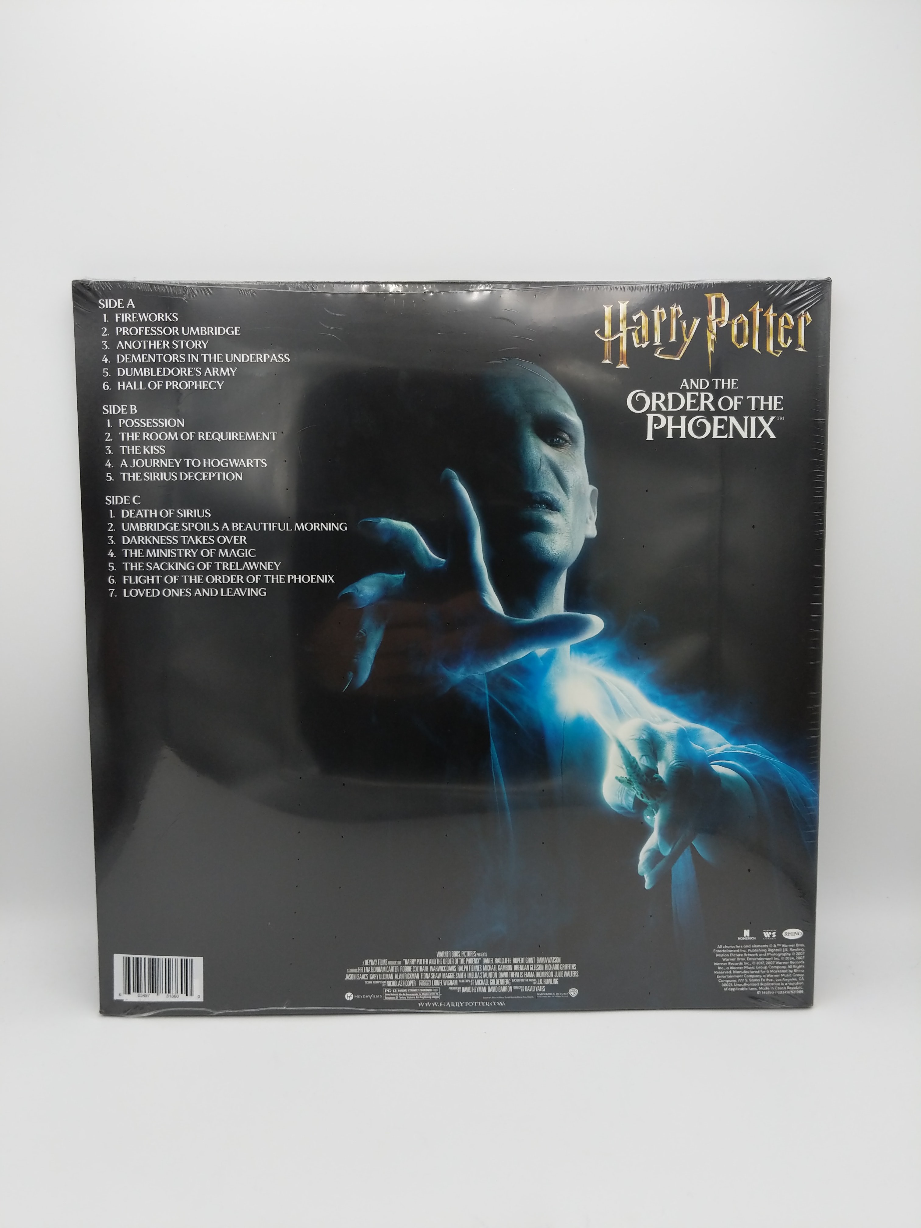 Vinyl Record | Nicholas Hooper | Harry Potter and the Order of the Phoenix Clear Vinyl view 2
