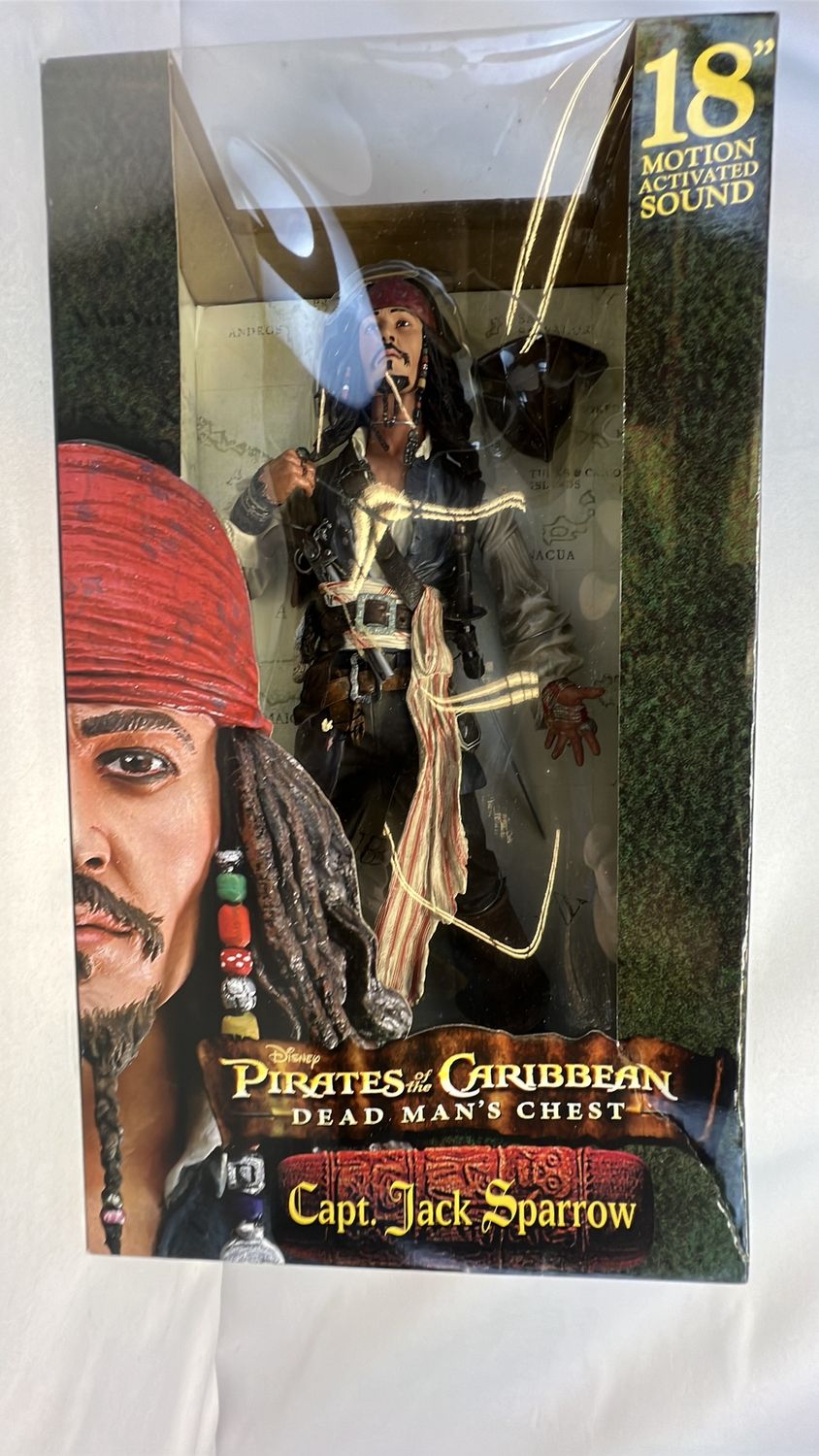 Neca Pirates of the Caribbean Capt. Jack Sparrow Figure 2006