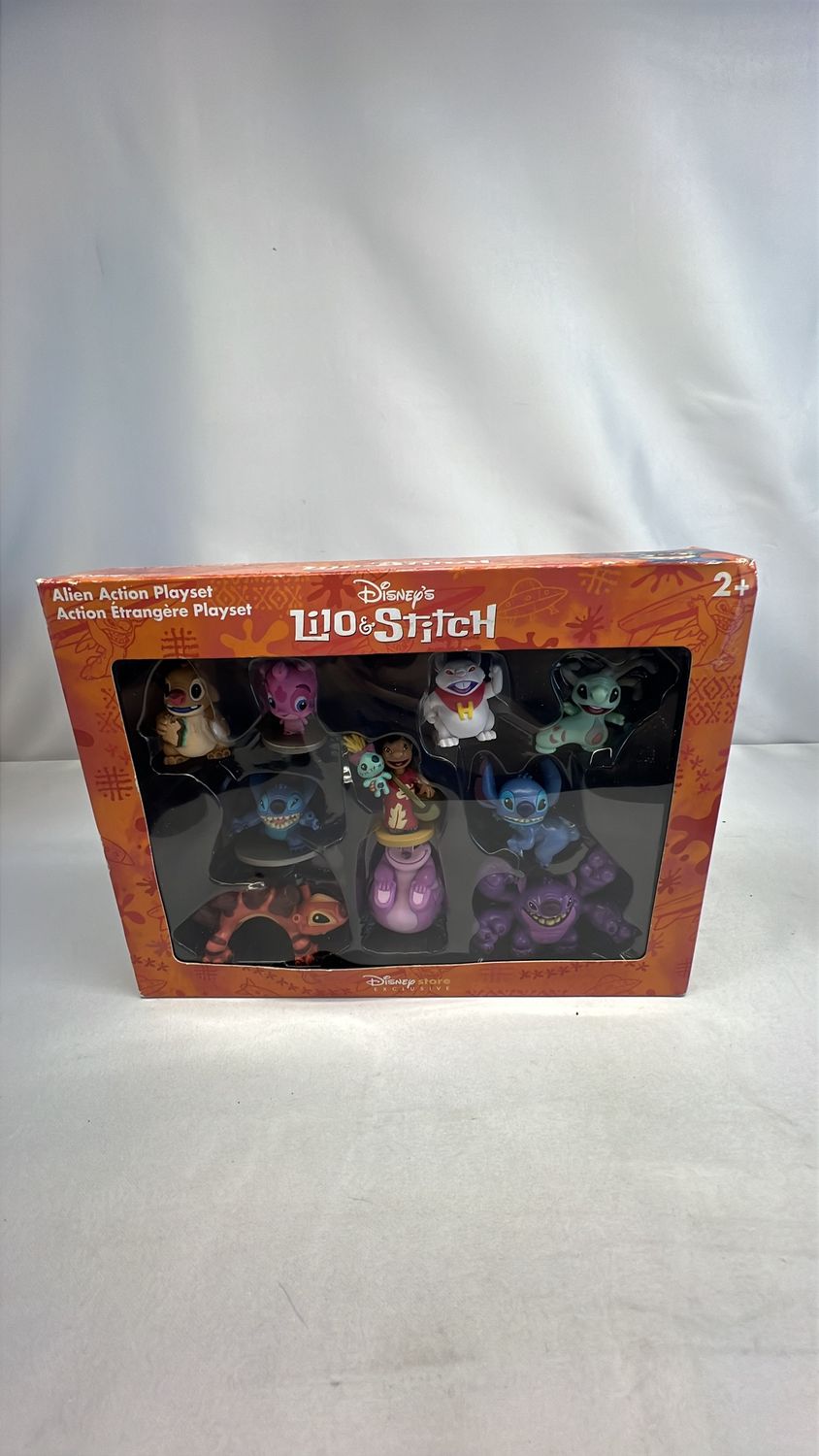 Disney Lilo and Stitch Alien Action Playset Figures 2004