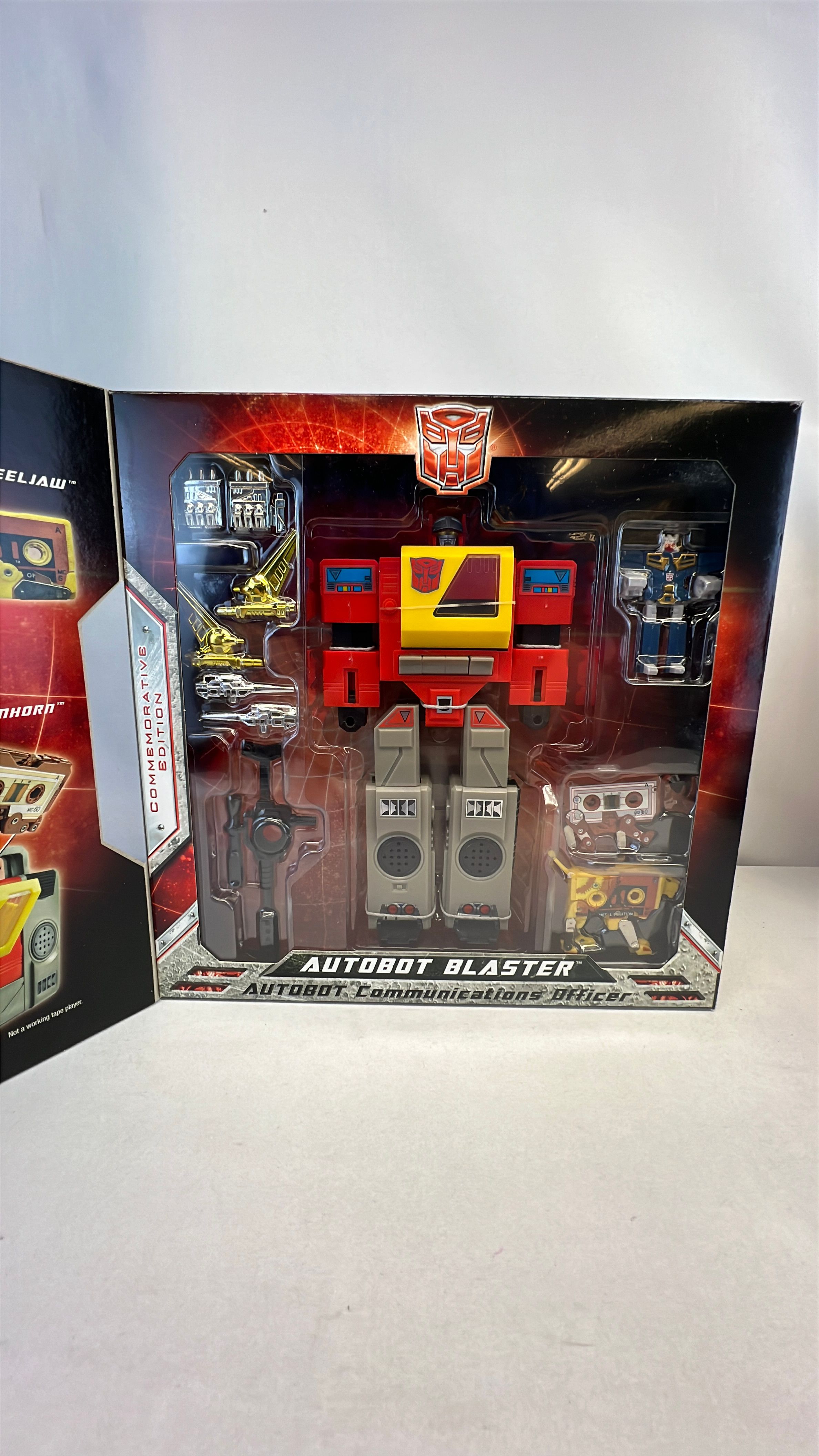 Hasbro Transformers Universe G1 Series 2010 Autobot Blaster Figure view 4