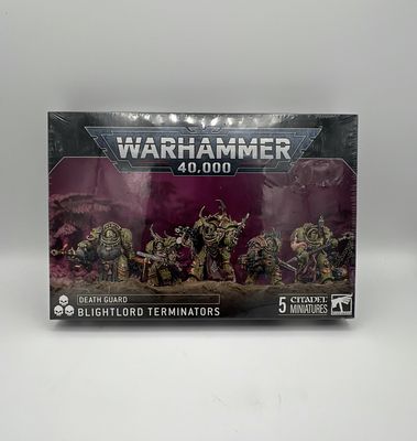 Warhammer 40,000 Death Guard Blightlord Terminators 2024