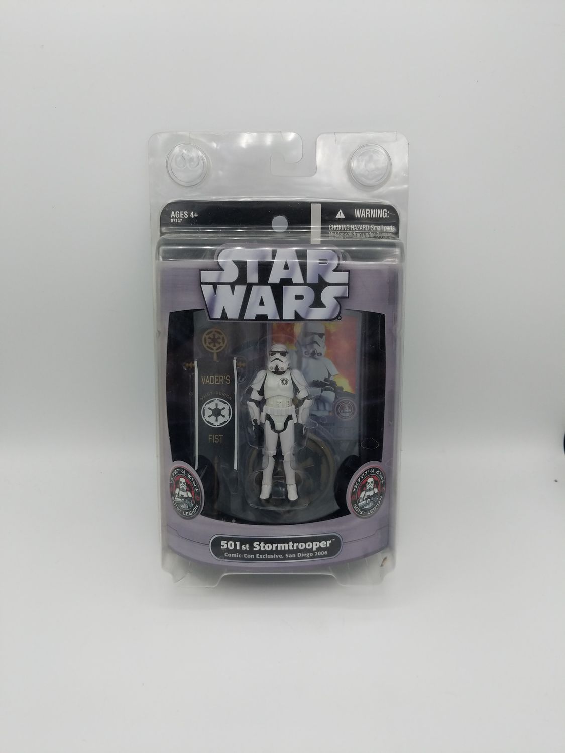 Hasbro Star Wars 501st Stormtroper Figure Comic Con Exclusive 2006